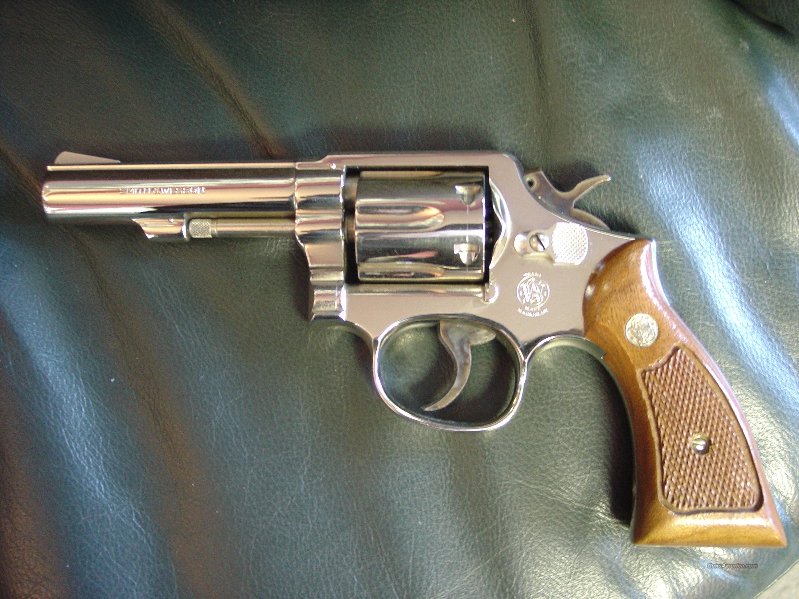 smith and wesson model 10 nickel