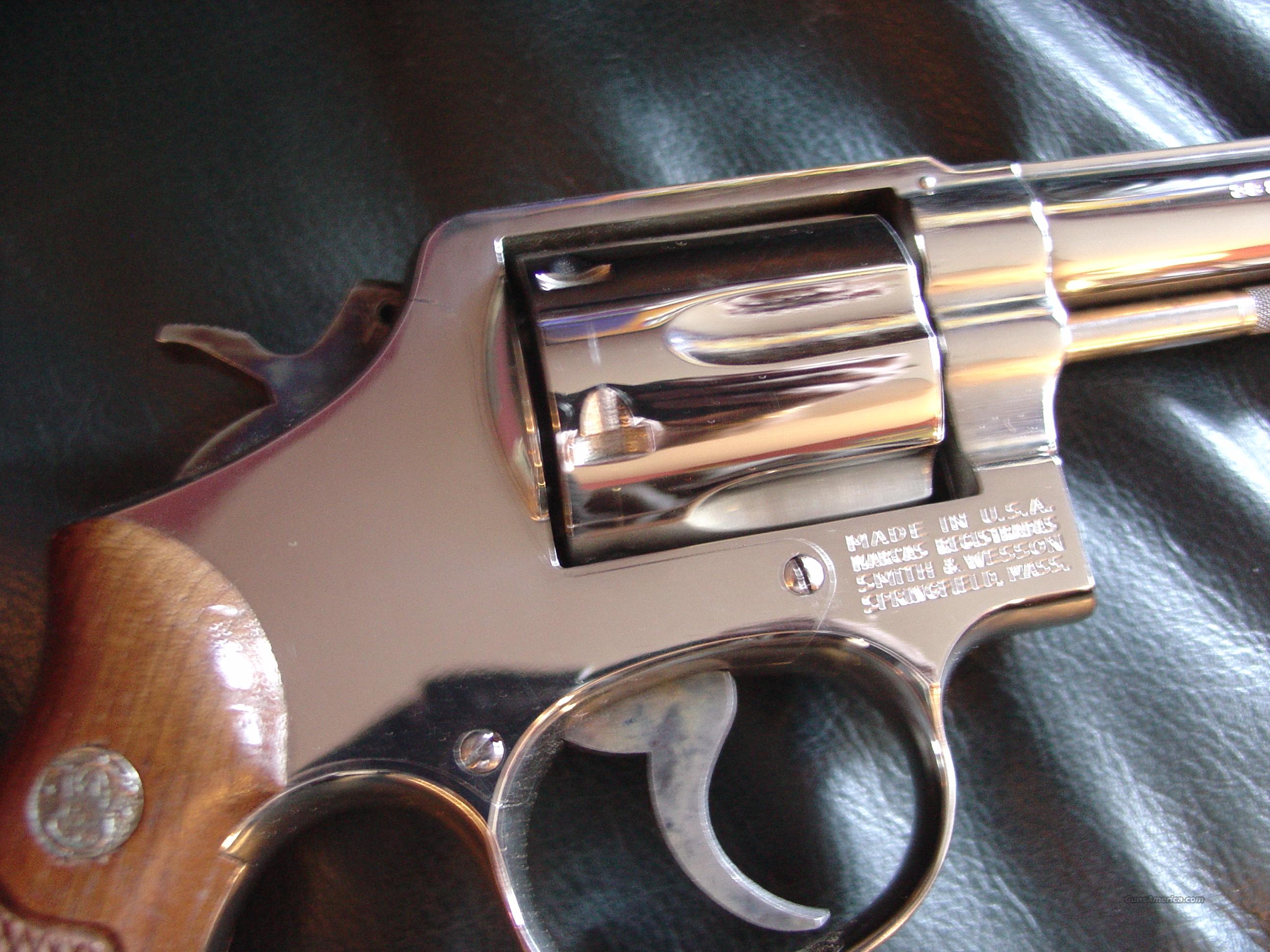 Smith & Wesson Model 10-8, nickel,4