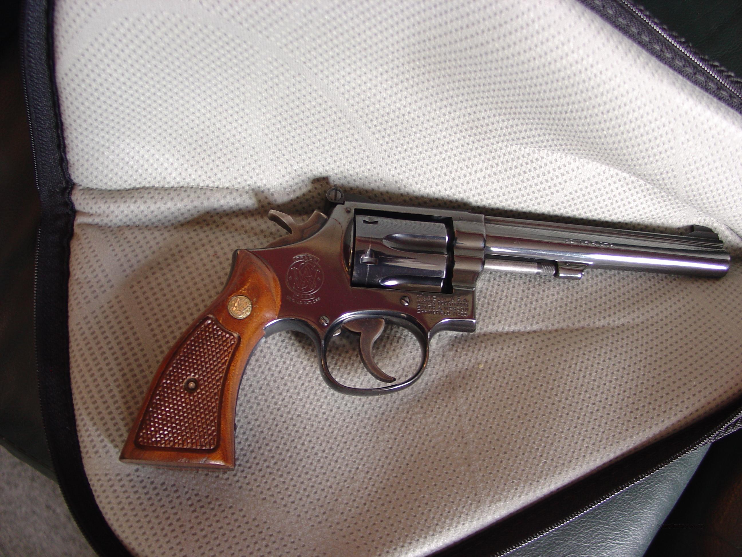 Smith And Wesson Model 48 4k 22 Masterpiece22 M For Sale