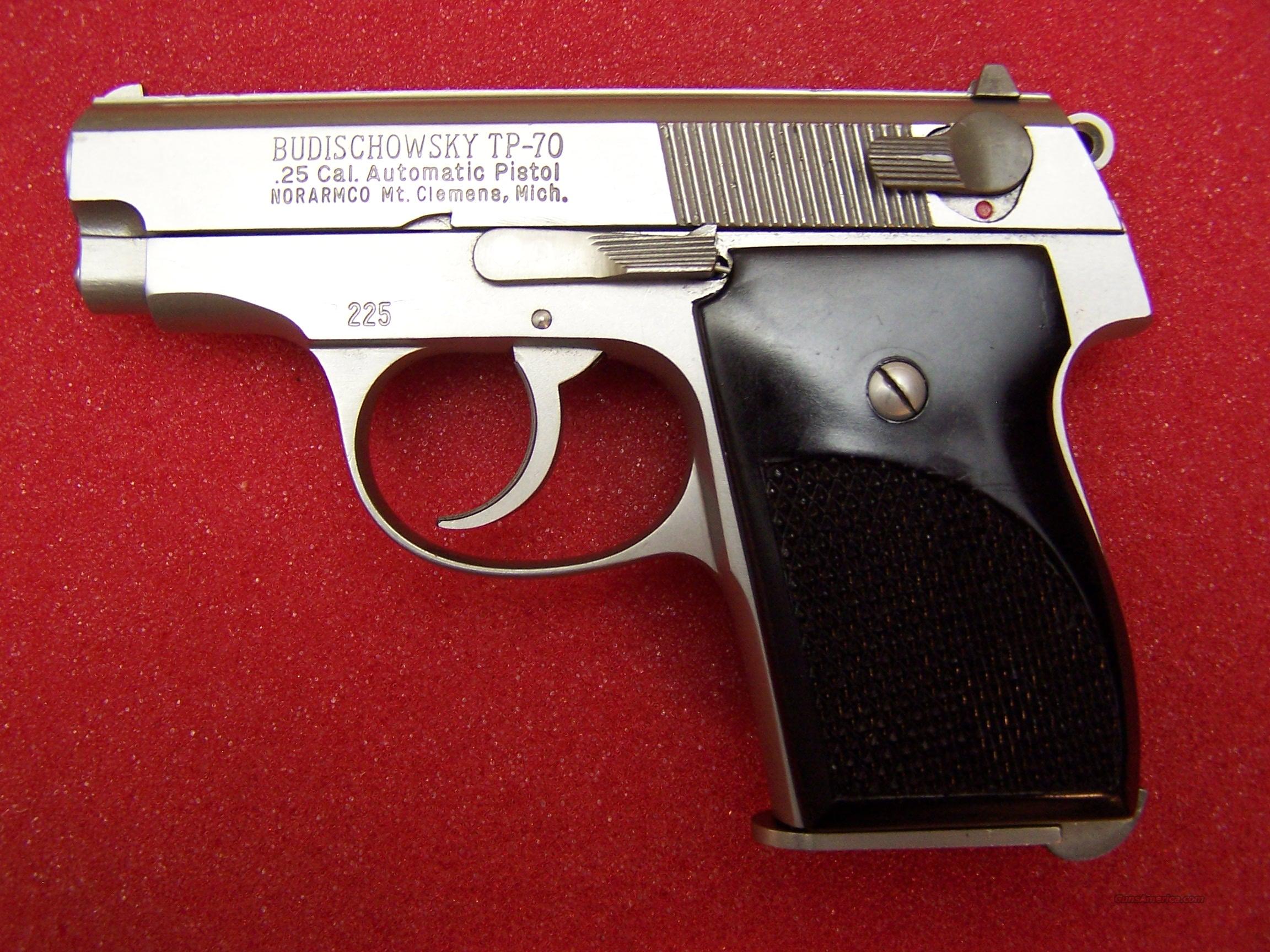 BUDISCHOWSKY TP-70 .25ACP for sale at Gunsamerica.com: 941407683