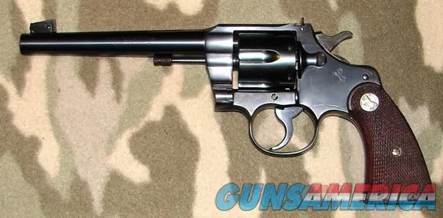 C.1924 Colt Army Special 38 Double Action Revolver sold at auction