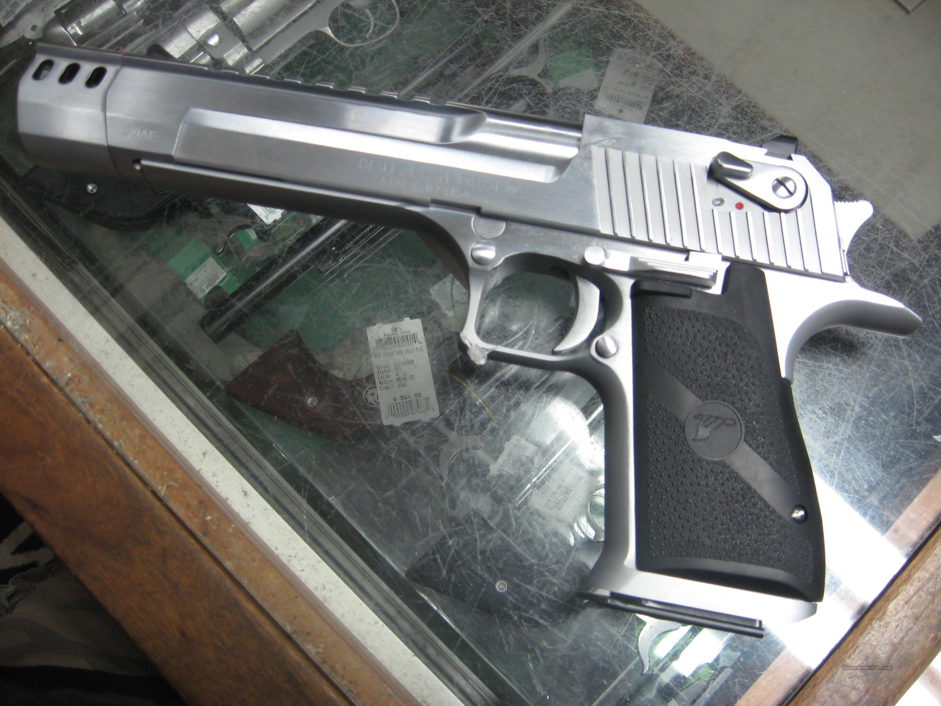 Polished Chrome Desert Eagle