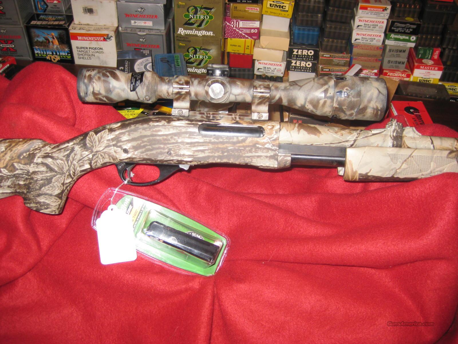 Remington 7600 Full Factory Camo 270 Cal For Sale