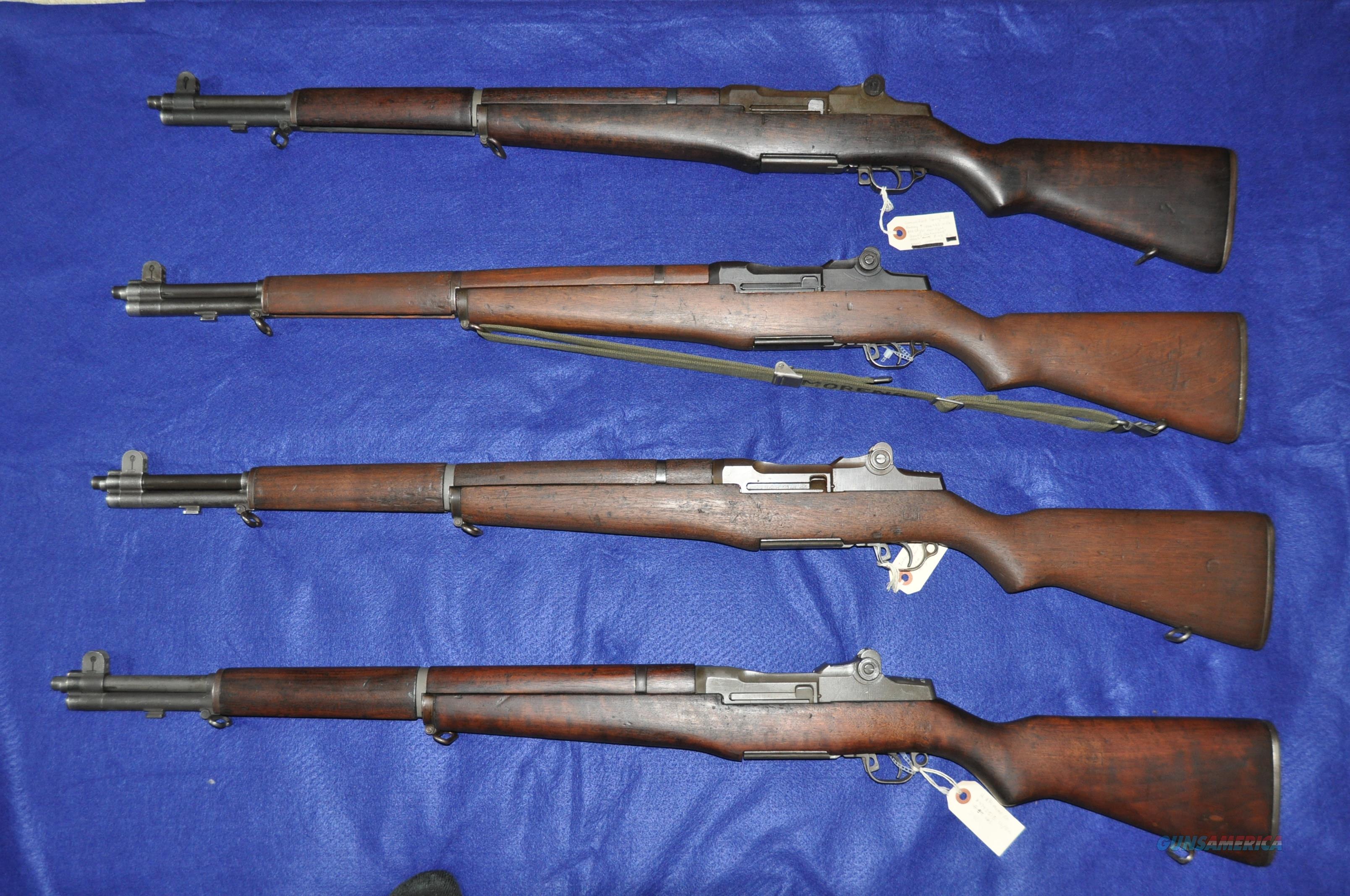 FOUR M1 Garand 2 Springfields an H... for sale at Gunsamerica.com ...