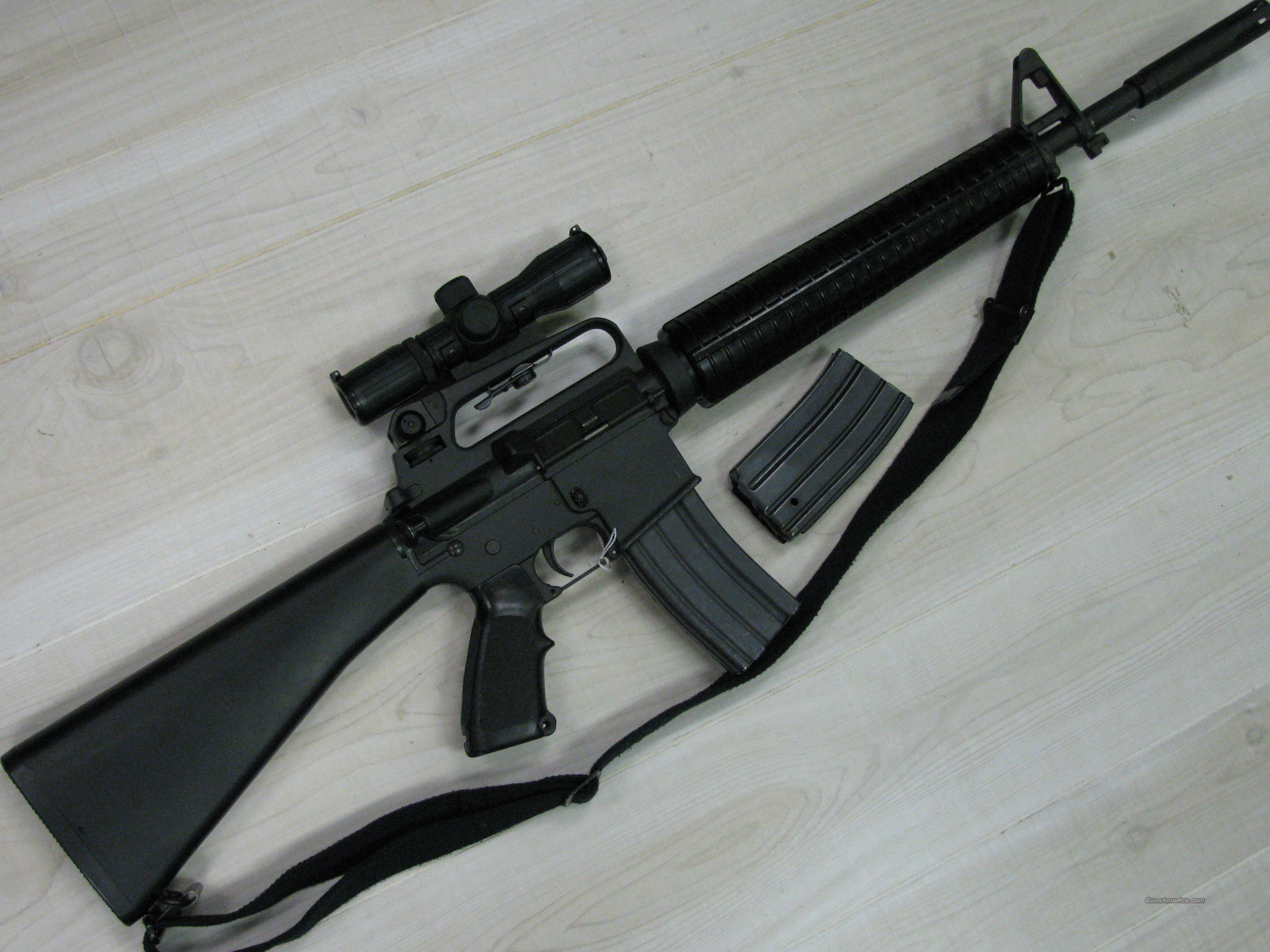 Colt AR-15 A2 HBAR Sporter w/ Tac Scope for sale