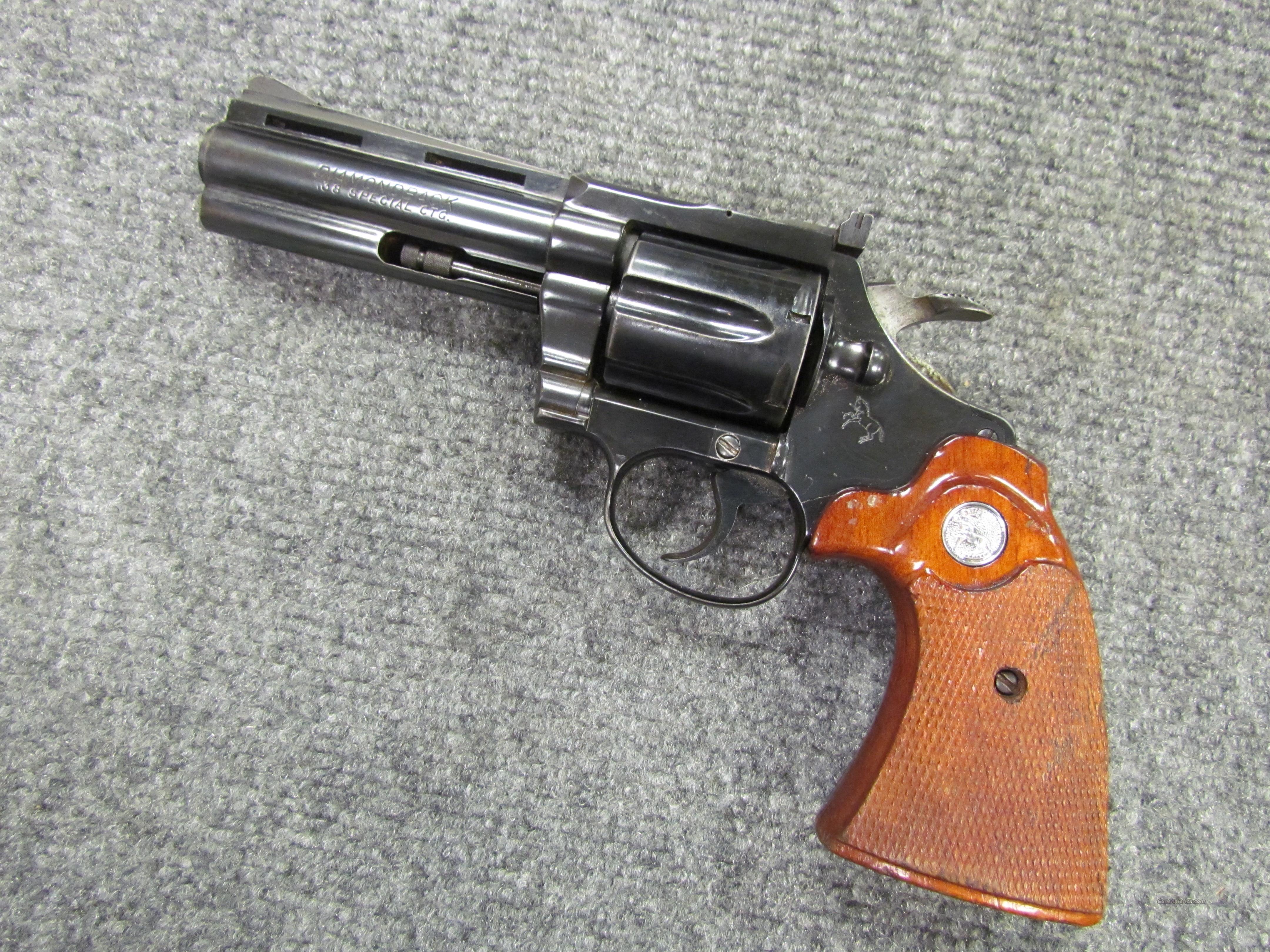 ~! CLASSIC !~ COLT DIAMONDBACK! Cal. 38 Spl! 4... for sale