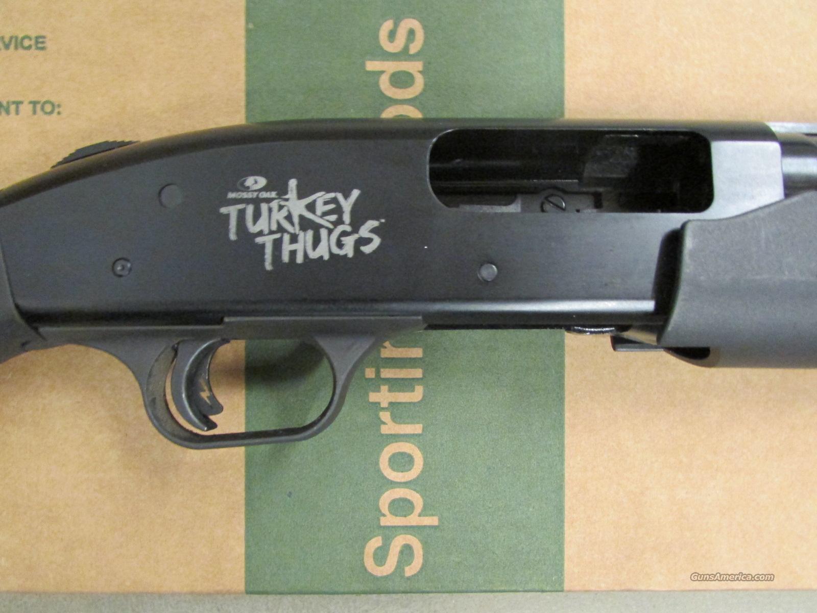 Mossberg 500 Turkey Thug Black Synt For Sale At