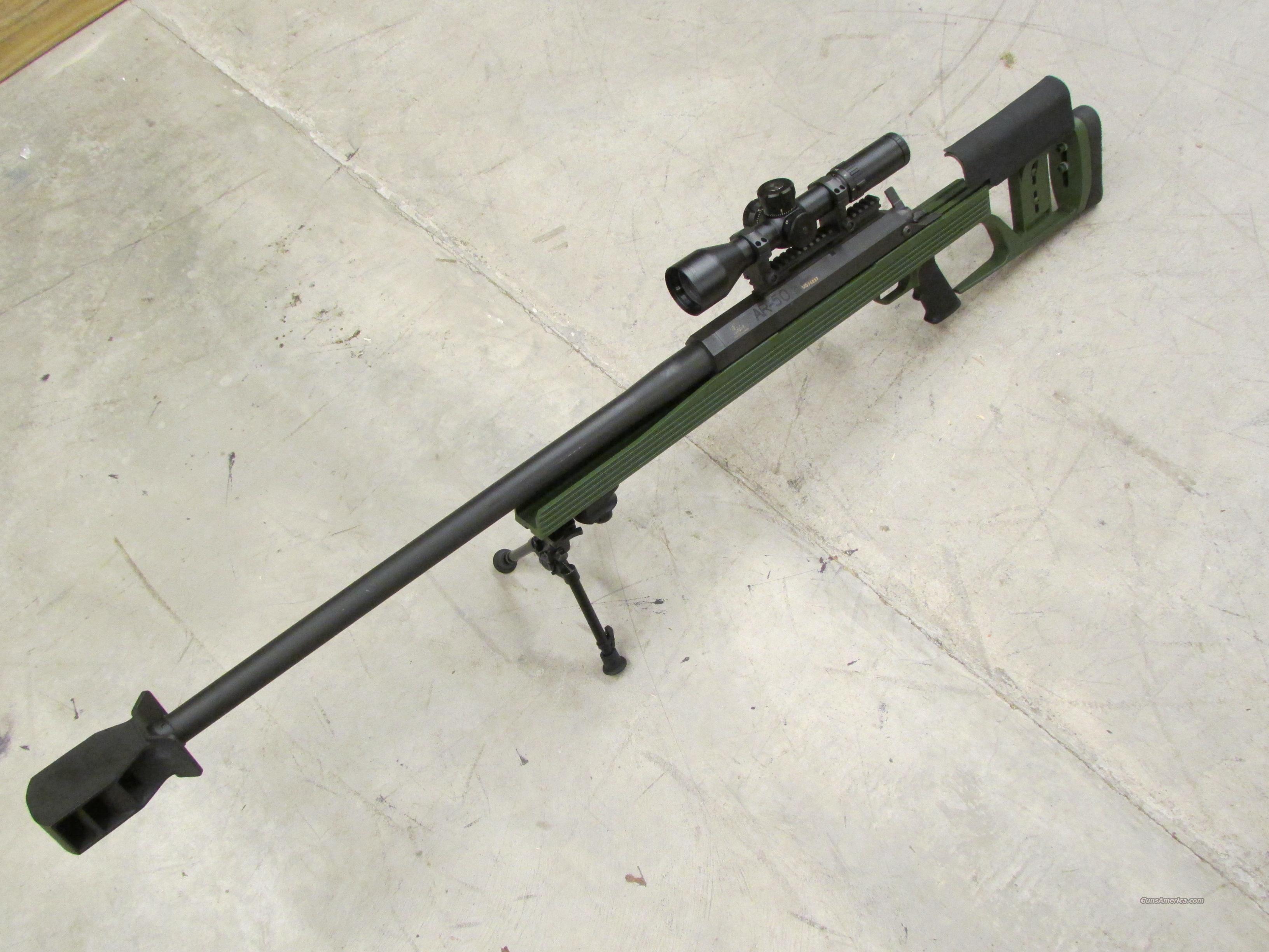 Armalite Exclusive Green AR-50A1 .5... for sale at Gunsamerica.com ...