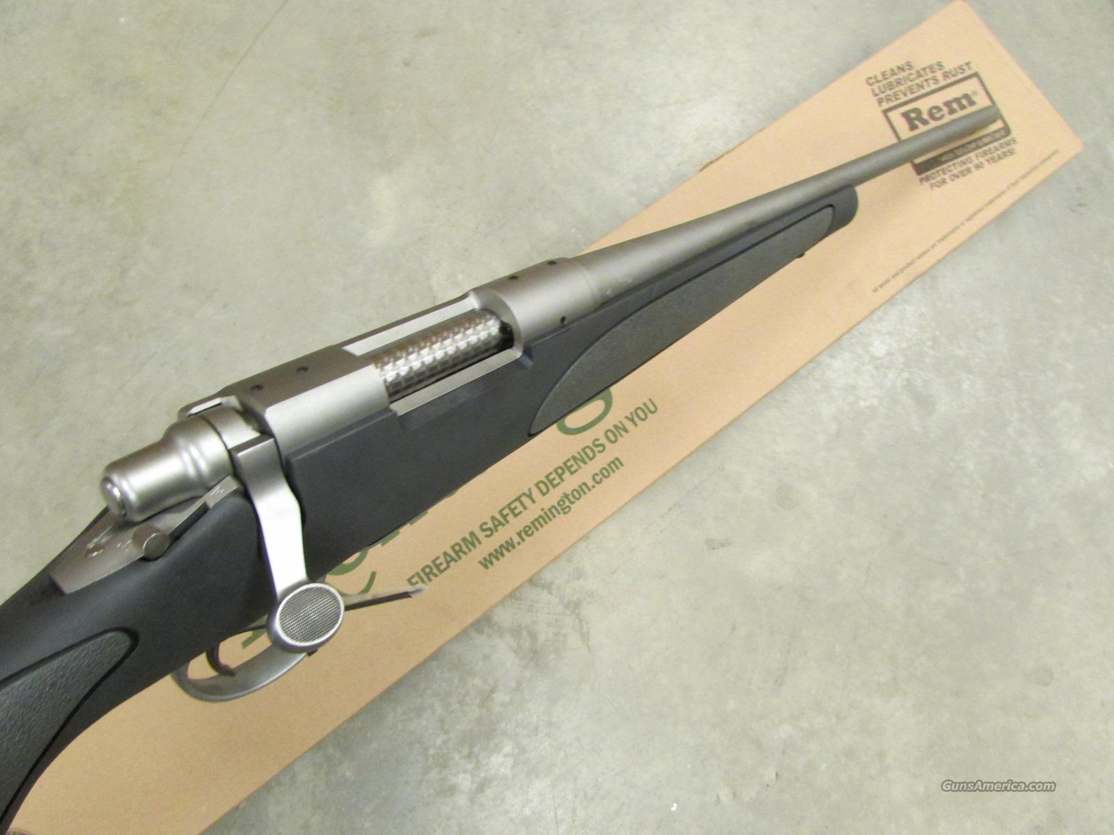 Remington Model 700 Sps Stainless Barrel Black For Sale 2949