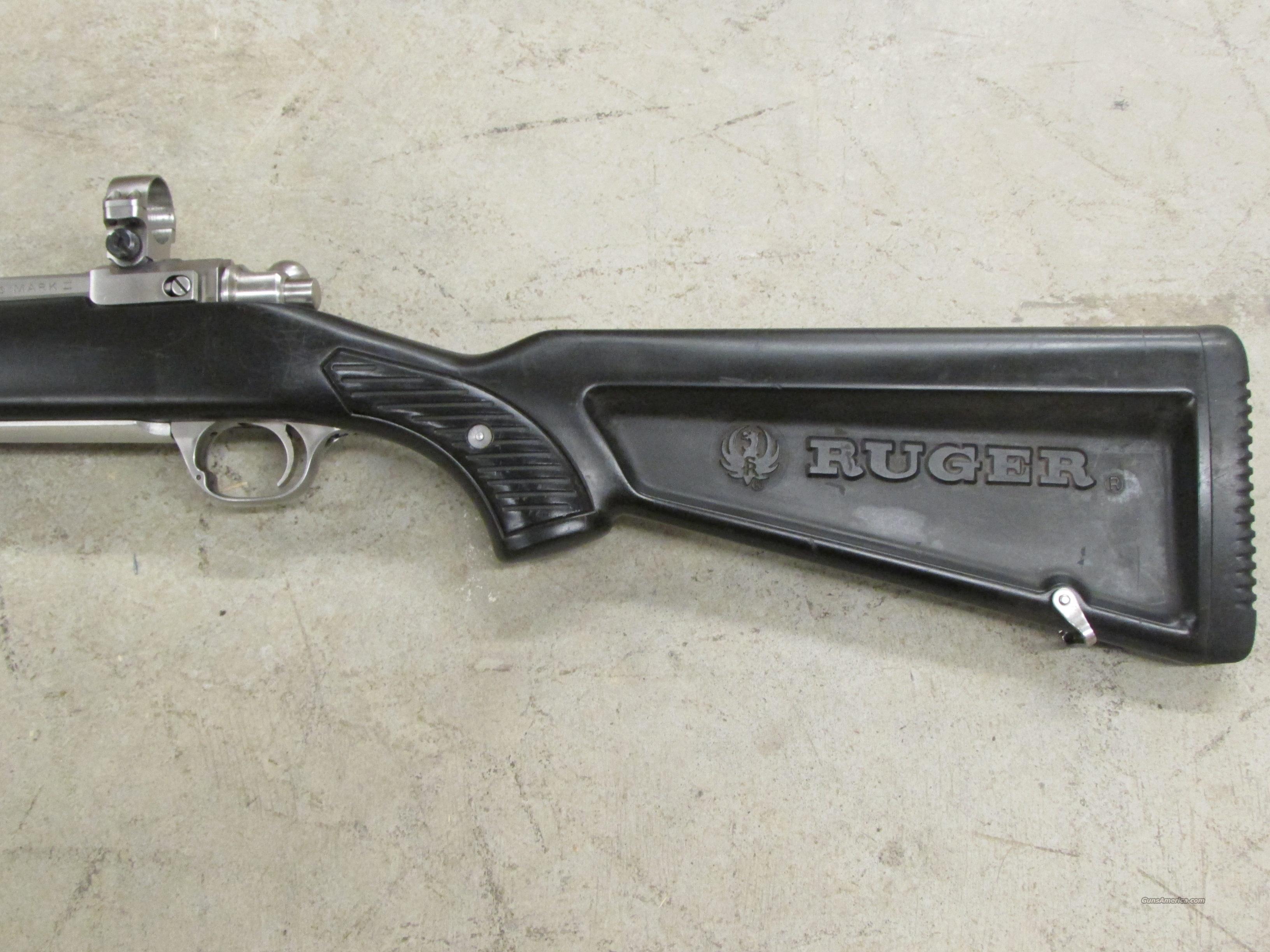 Ruger M77 Mark II Stainless Skeleto... for sale at Gunsamerica.com ...