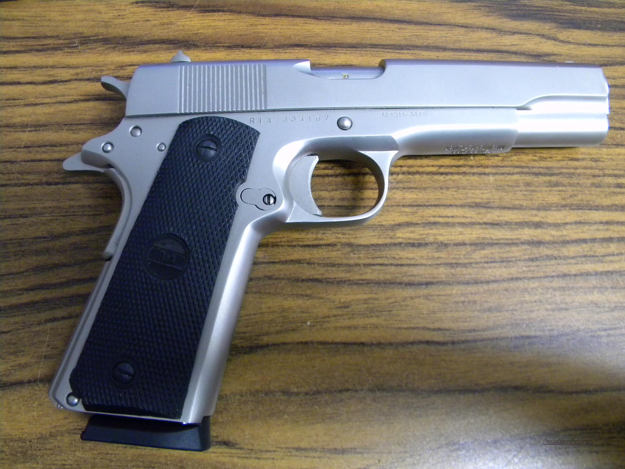 Rock Island 1911 .45 ACP Matte Nick... For Sale At Gunsamerica.com ...