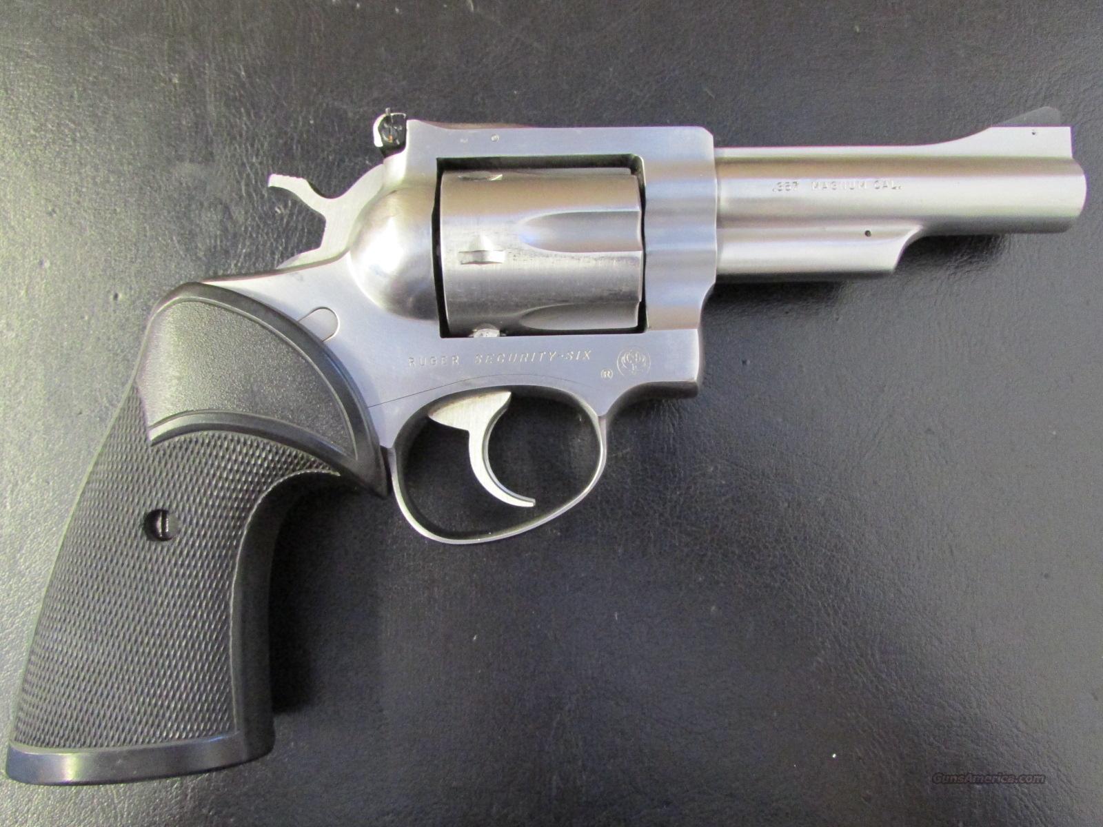ruger police six serial