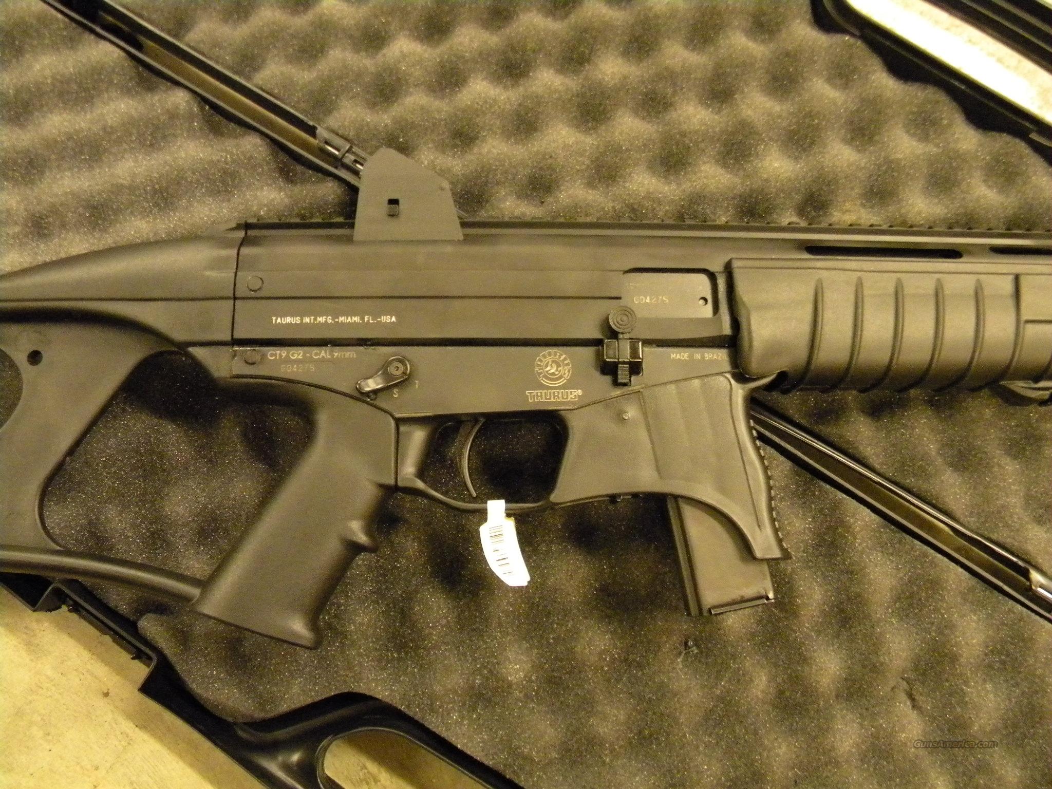 Taurus CTG29 9mm Carbine Sub-Gun for sale