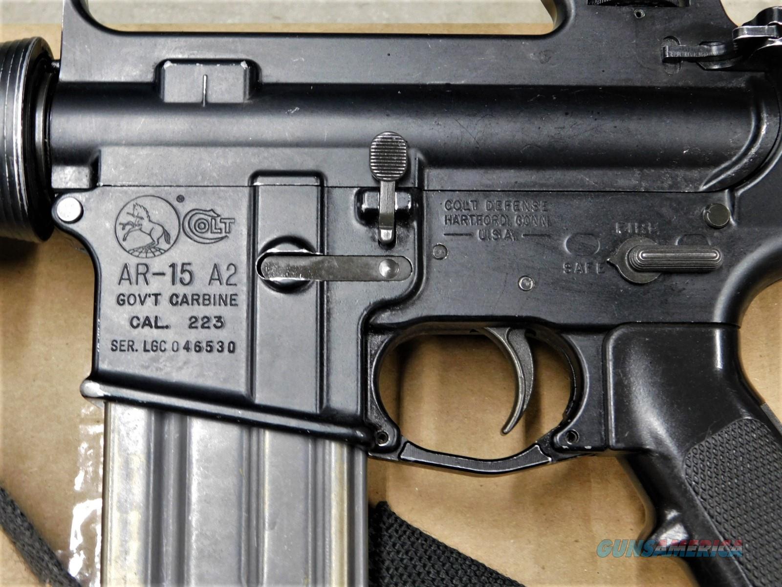colt ar 15 a2 gov t carbine serial numbers