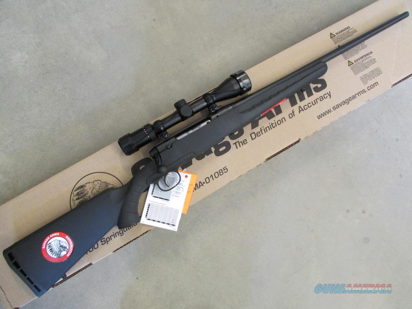 savage rifle with accutrigger