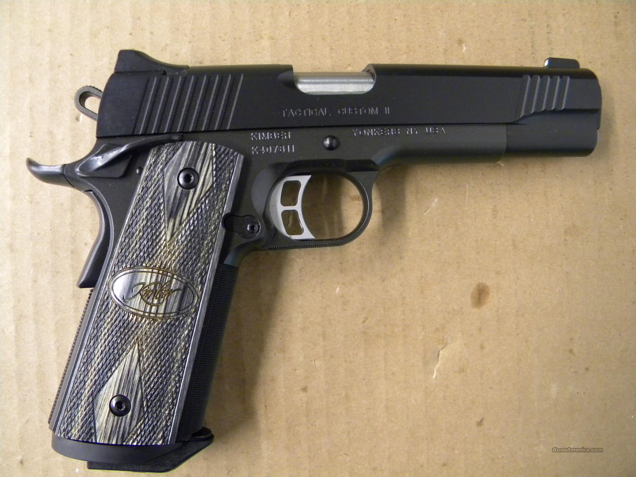 Kimber Tactical Custom II 1911 .45A... for sale at Gunsamerica.com ...