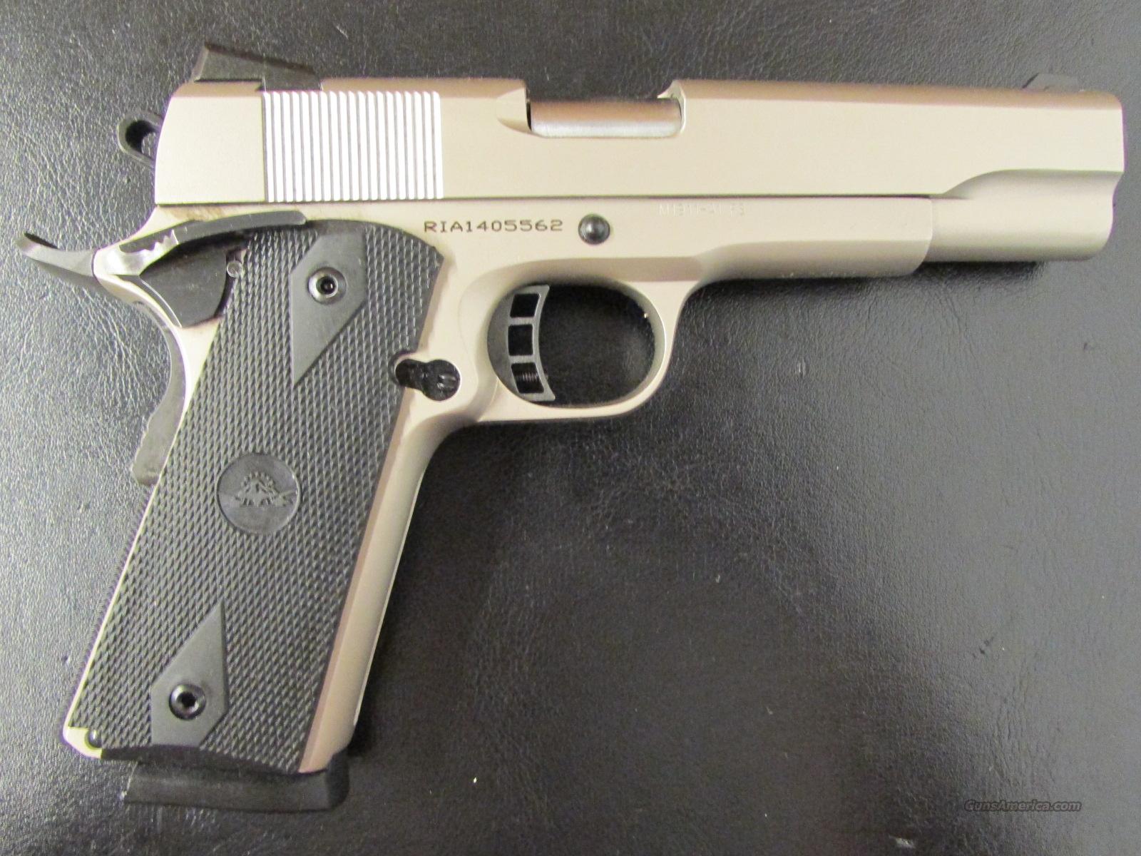 Rock Island TAC 1911 FS Matte Nicke... For Sale At Gunsamerica.com ...