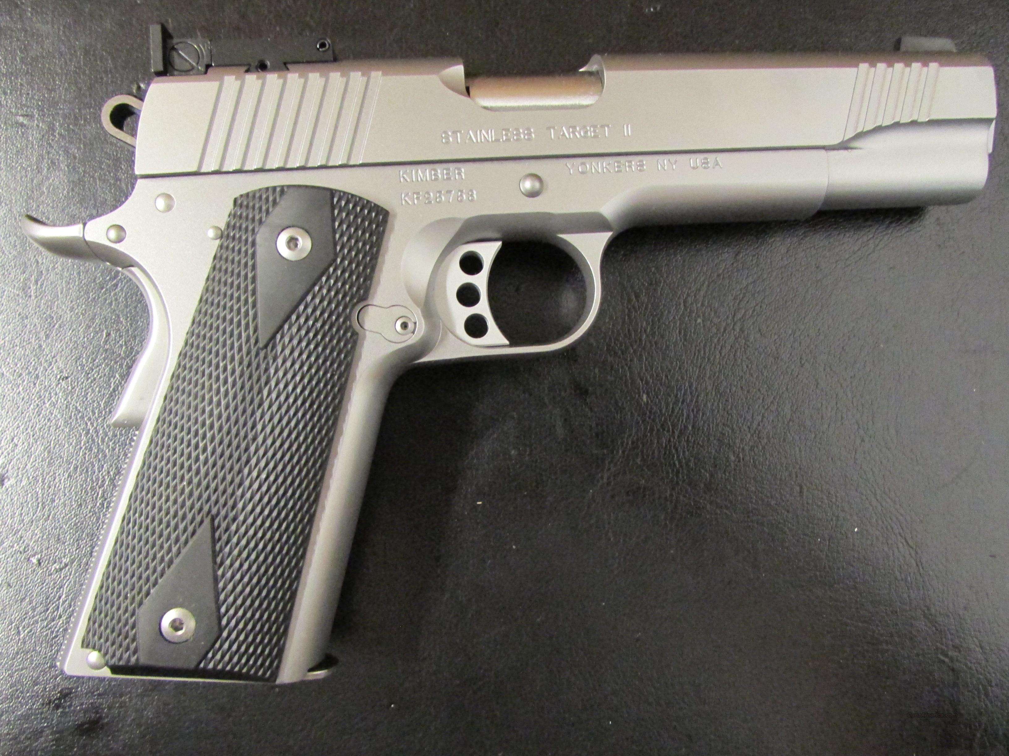 Kimber Stainless Target II 1911 9mm... for sale at Gunsamerica.com ...