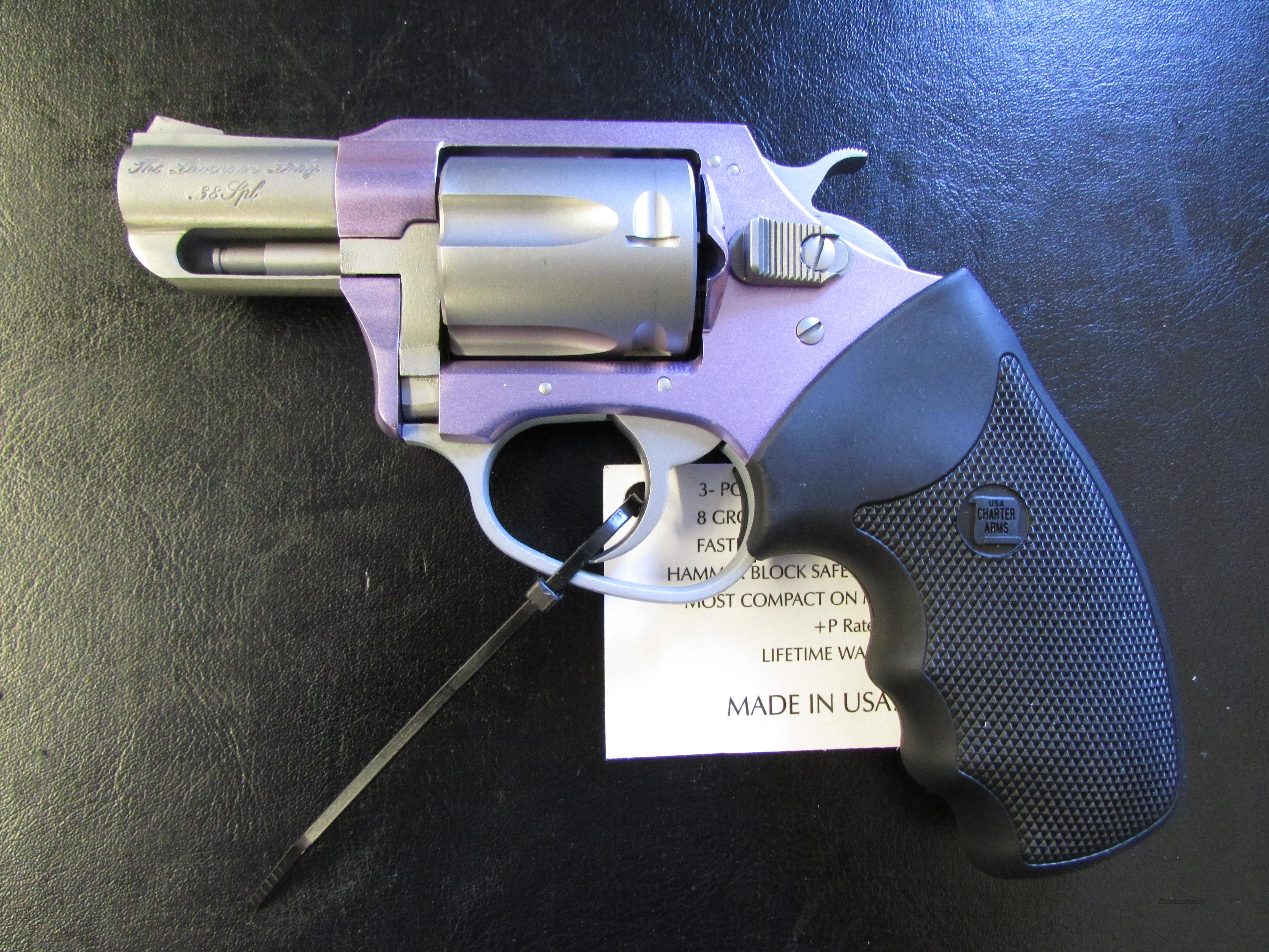 Charter Arms Lavender Lady DA/SA .3... for sale at Gunsamerica.com