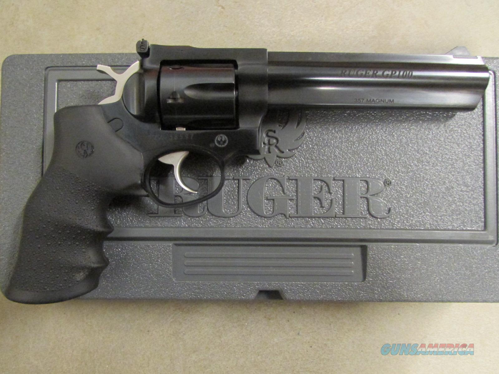 Ruger Gp100 6 Blued 357 Magnum 17 For Sale At