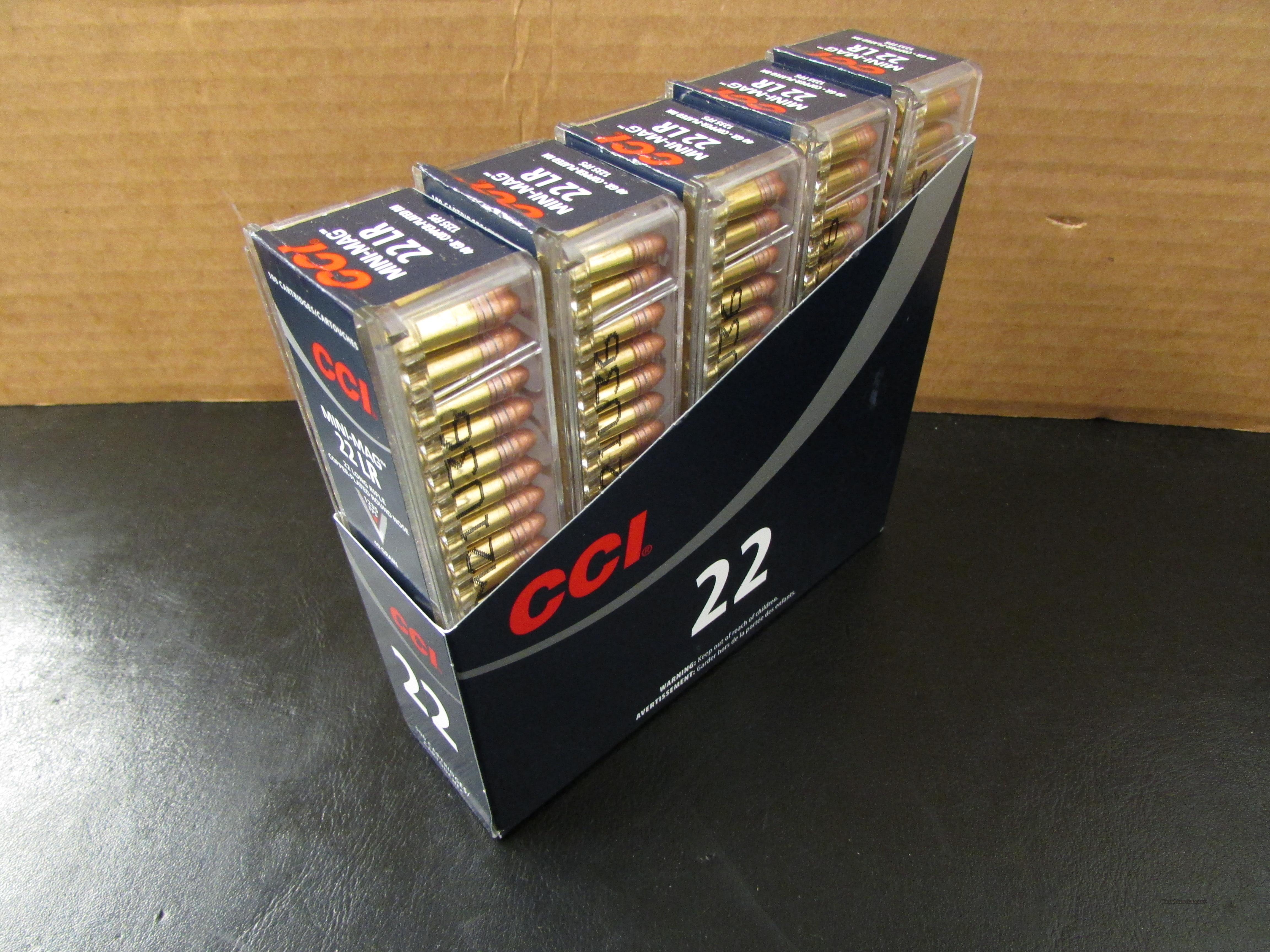 500 Rounds Cci Mini Mag 40 Grain 2 For Sale At