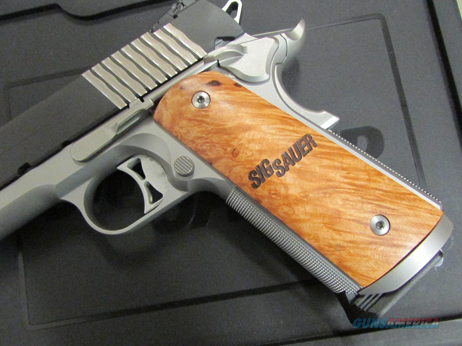 Sig Sauer 1911 Stx Burled Maple Gri For Sale At 982505034 8326