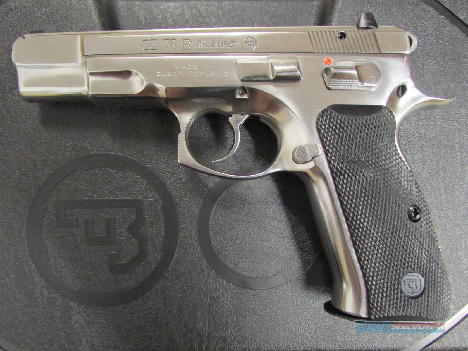 CZ-USA CZ 75 B High Polished Stainl... For Sale At Gunsamerica.com ...