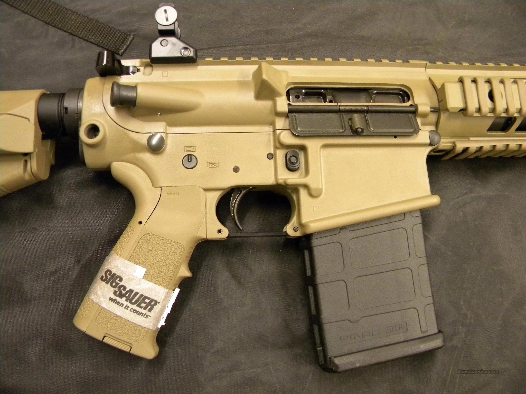 SIG SAUER 716 PATROL RIFLE FDE .308... for sale at Gunsamerica.com ...