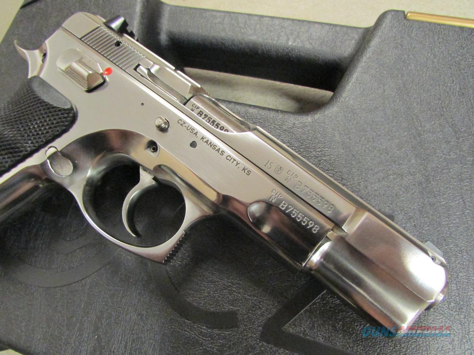 CZ-USA CZ 75 B High Polished Stainl... For Sale At Gunsamerica.com ...