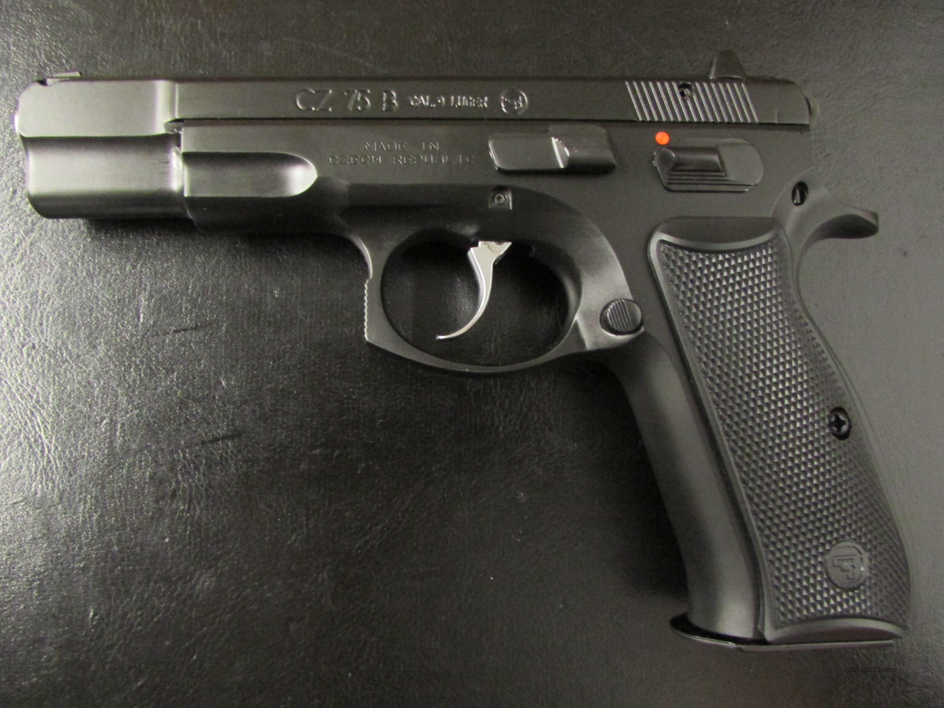 CZ-USA CZ 75 B Black Polycoat 9mm Luger/PARA 91... For Sale