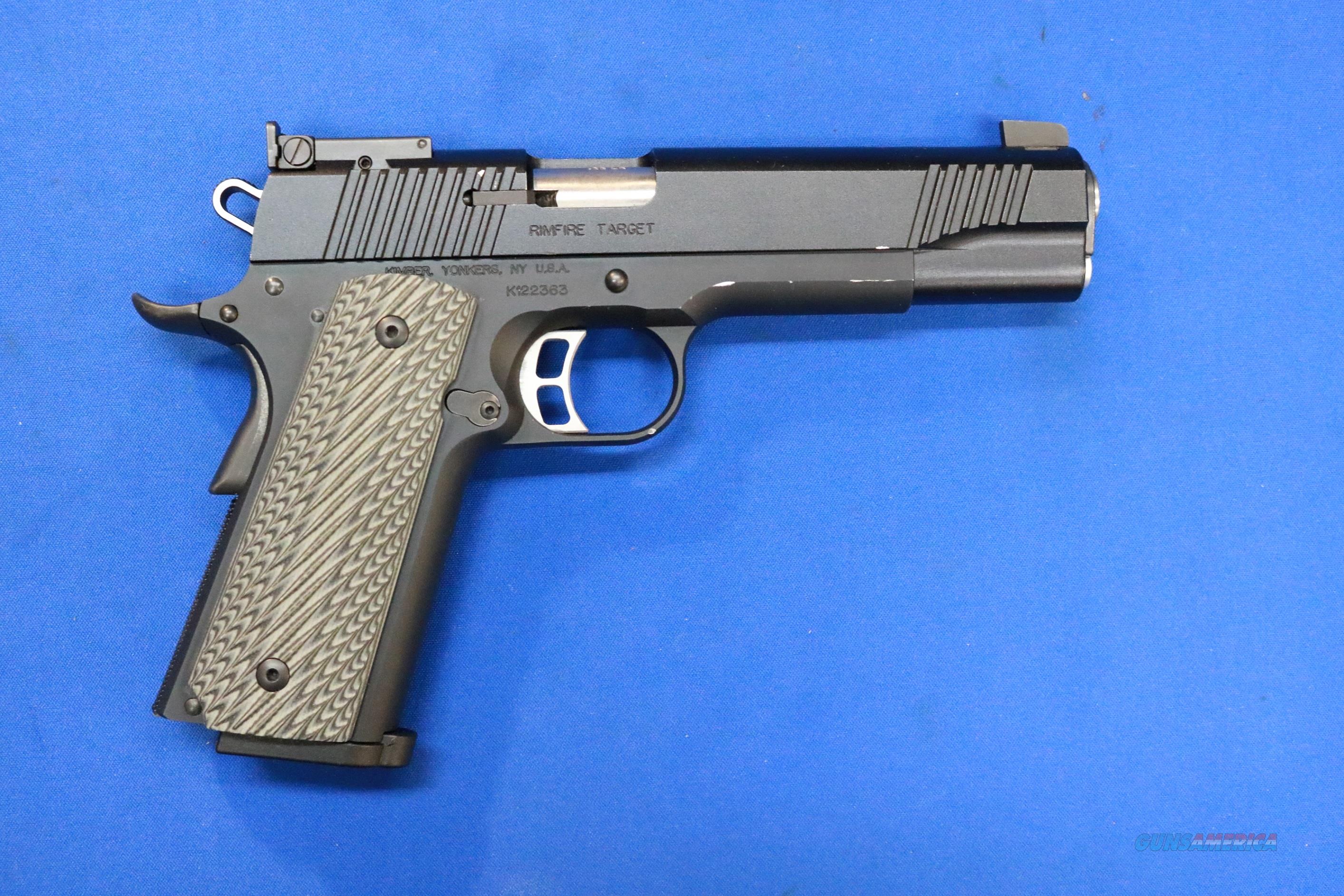 KIMBER 1911 RIMFIRE TARGET II BLACK... for sale at Gunsamerica.com ...