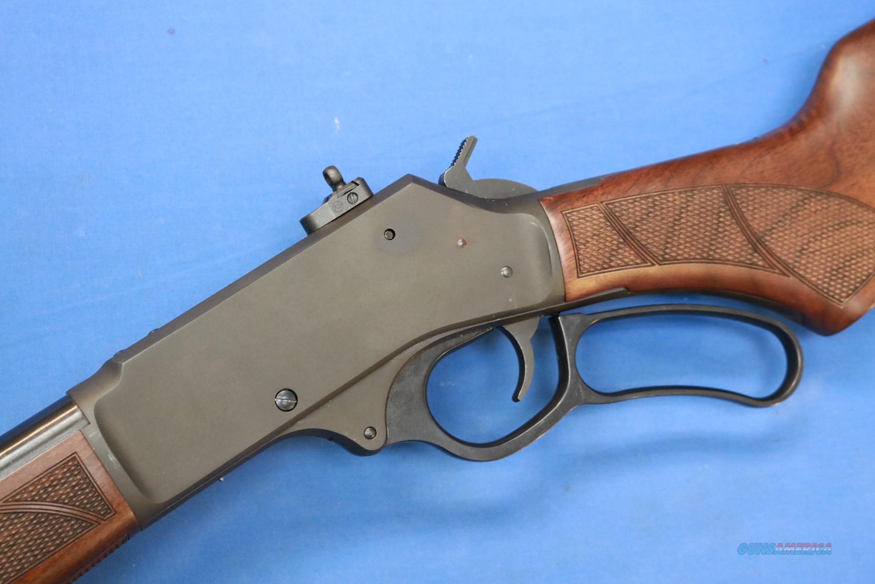 HENRY 45-70 STEEL LEVER ACTION .45-... for sale at Gunsamerica.com ...