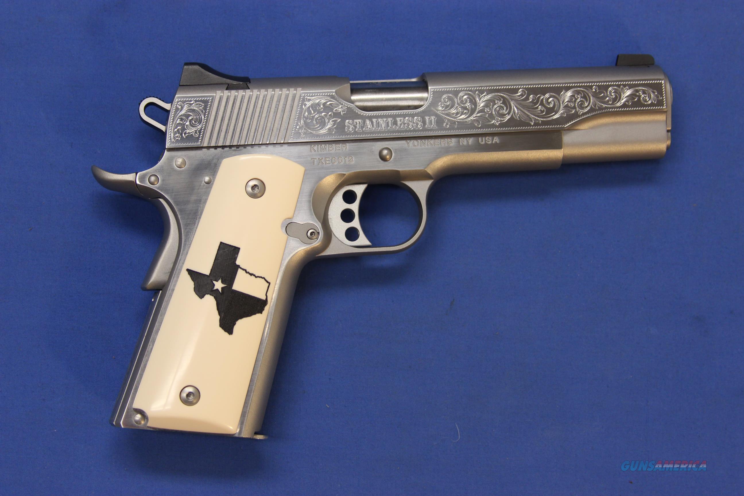 KIMBER 1911 STAINLESS II TEXAS EDIT... for sale at 905985853