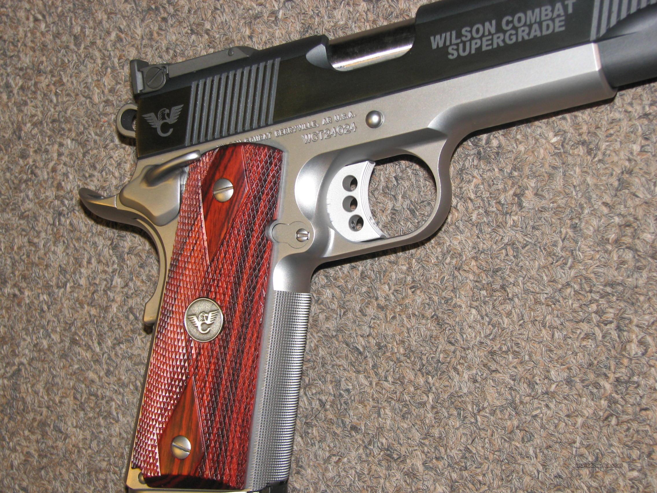 Wilson Combat Supergrade 1911 45 A For Sale At 906489327 0971