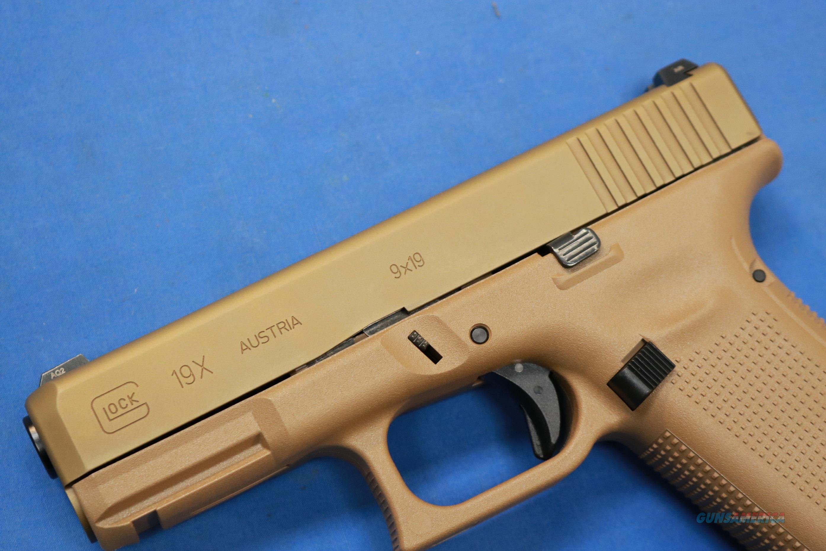 Glock Model 19x Coyote Tan 9mm Ne For Sale At