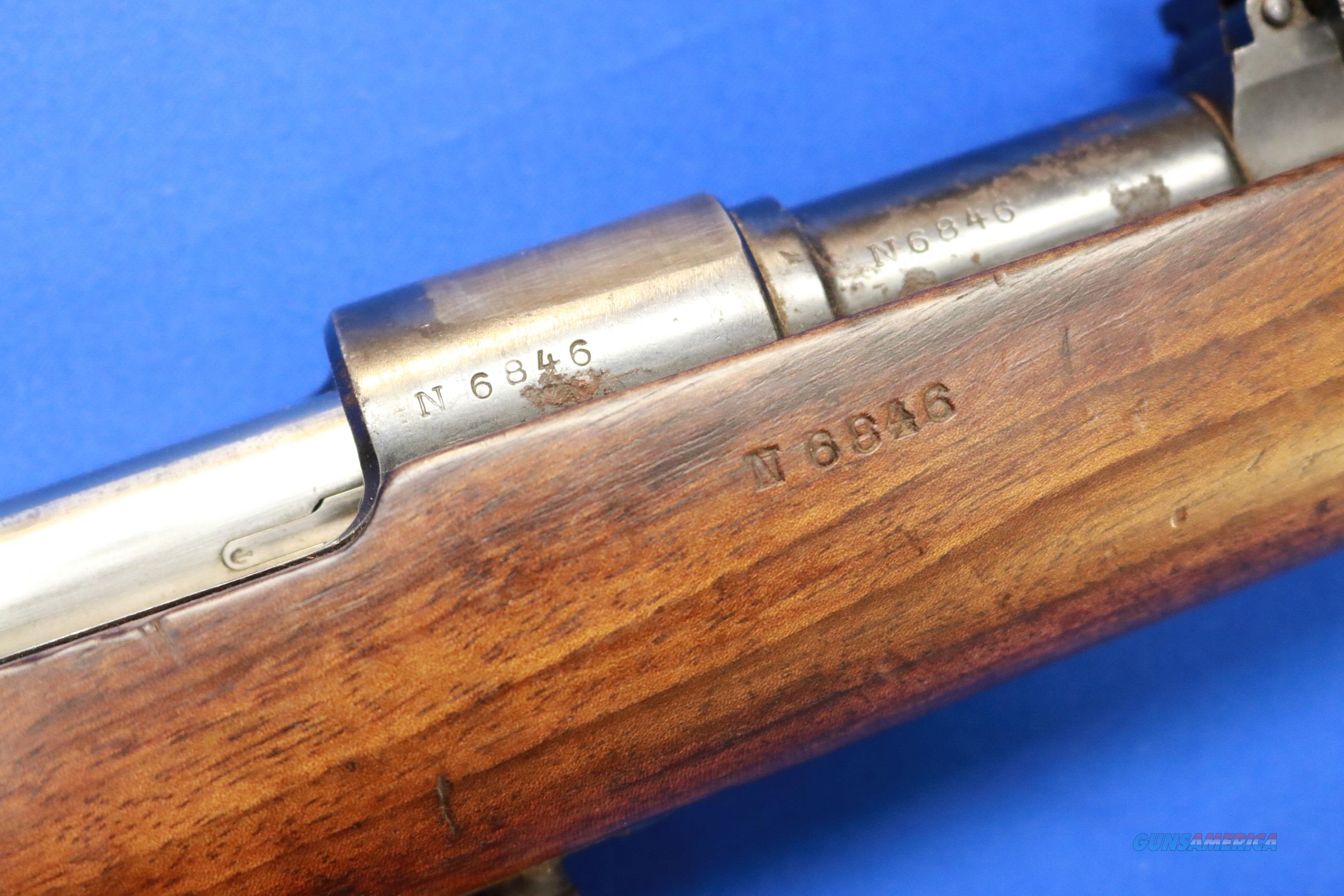 sighting in a 1891 argentine mauser rear
