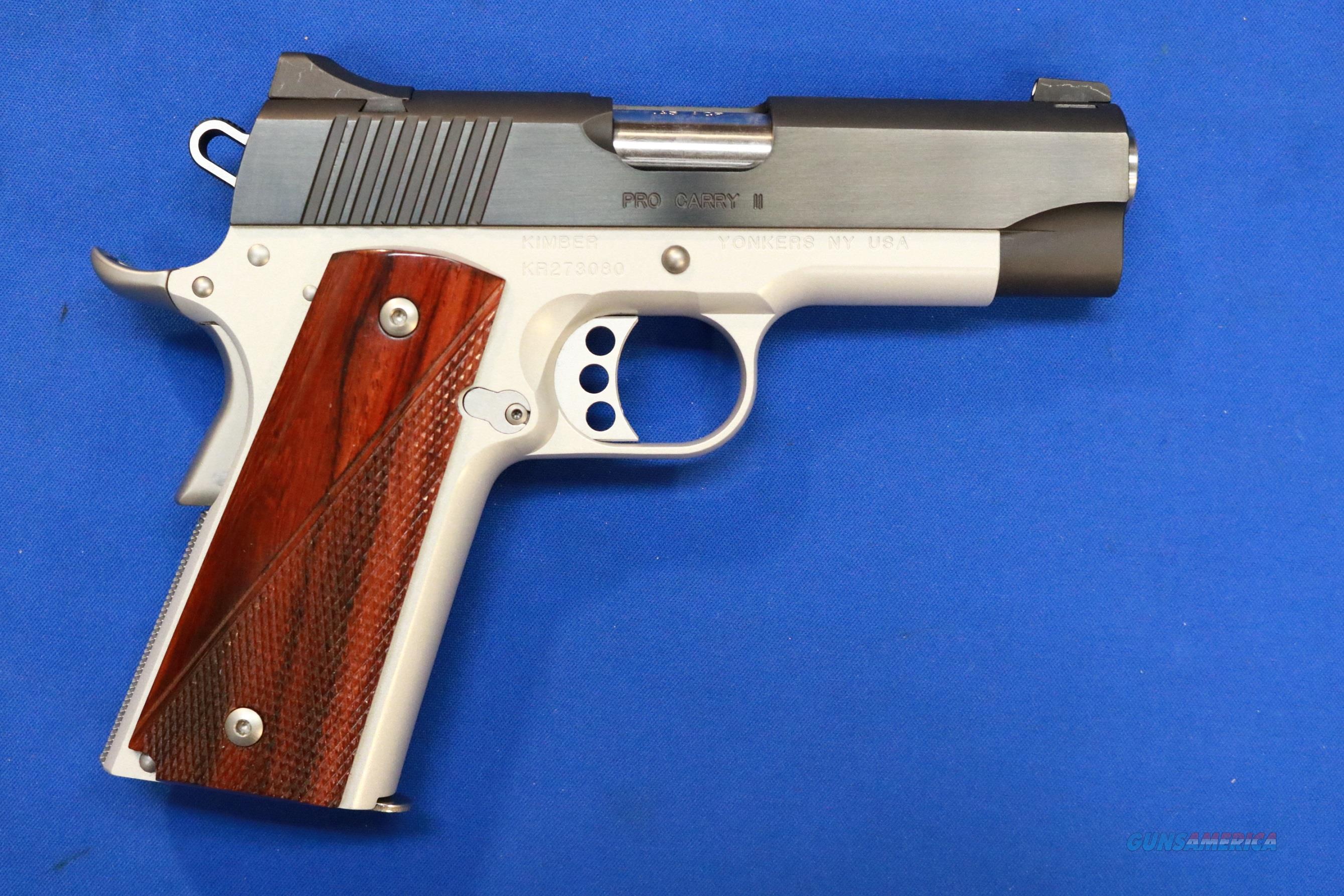 Kimber 1911 Pro Carry Ii Two Tone For Sale At 911329022 8804