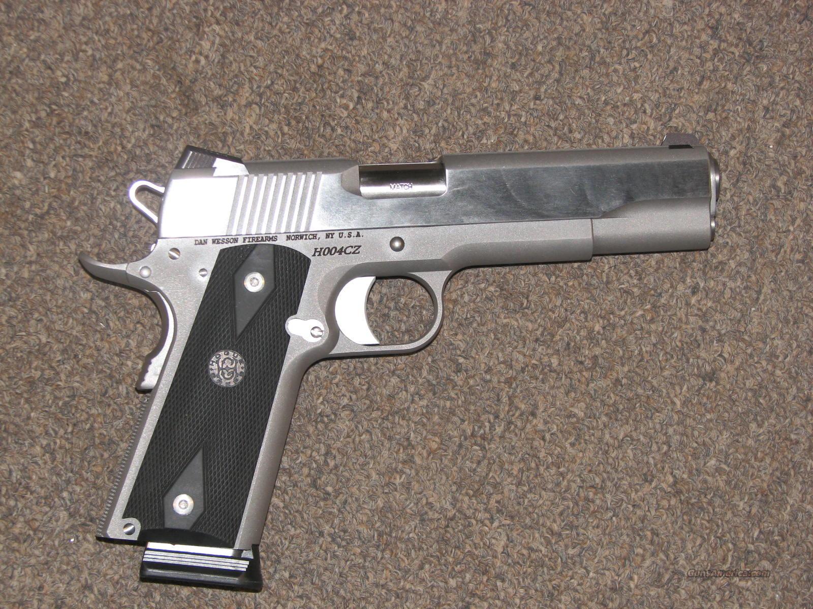 DAN WESSON 1911 HERITAGE STAINLESS .45 ACP - NE... for sale