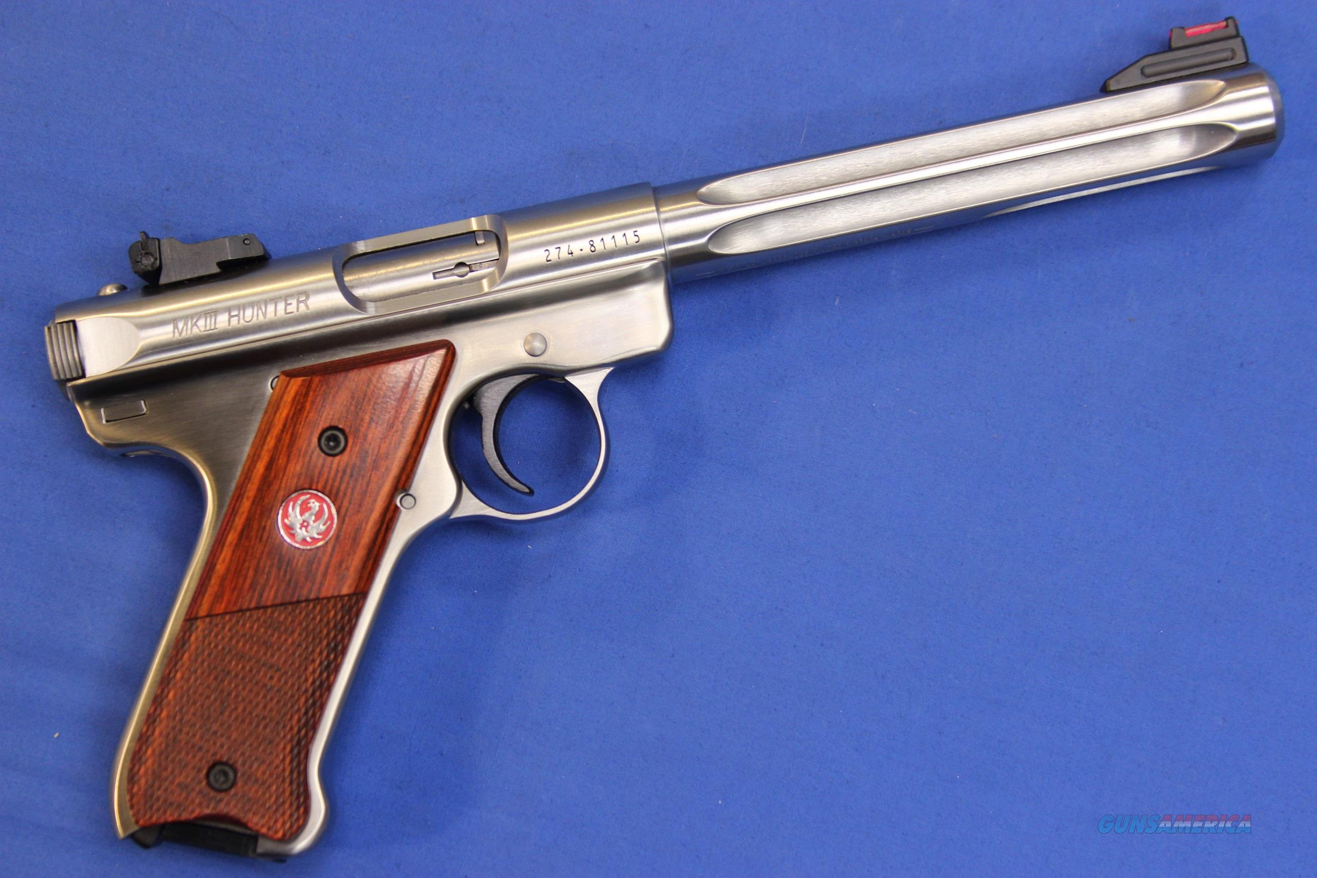 RUGER MK III HUNTER .22 LR 6.78