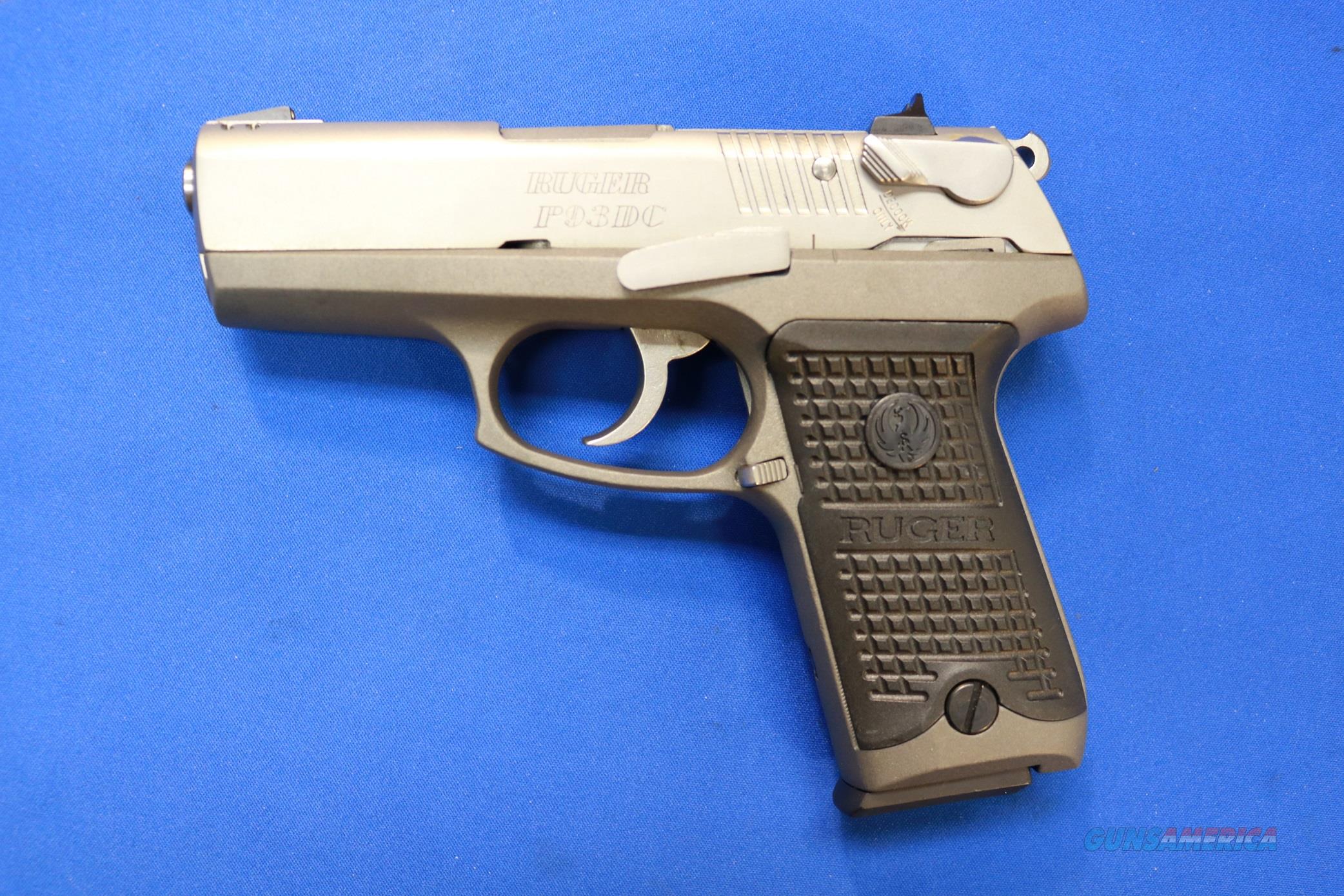 RUGER P93DC P93 DECOCKER STAINLESS ... for sale at Gunsamerica.com ...