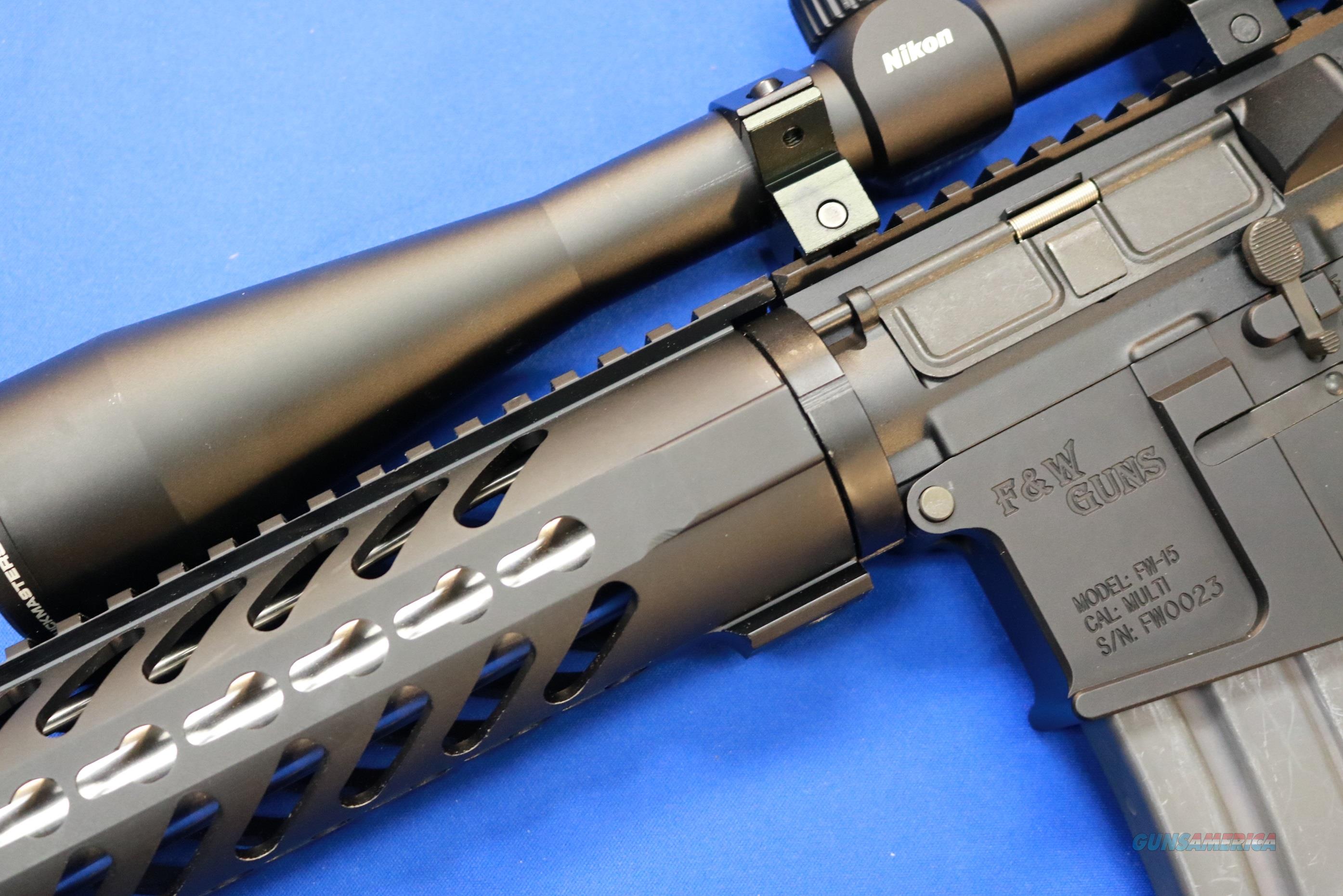 F&W GUNS CUSTOM FW-15 LEFT-HANDED A... for sale at Gunsamerica.com ...