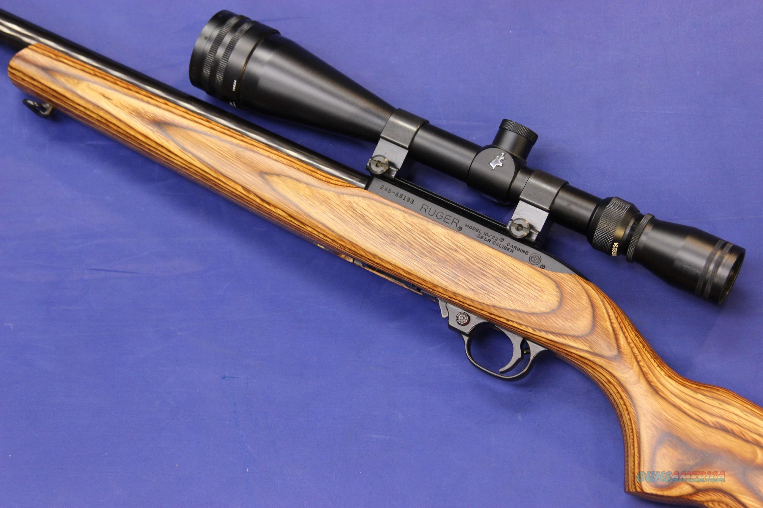 RUGER 10/22 TARGET .22 LONG RIFLE w... for sale at Gunsamerica.com ...