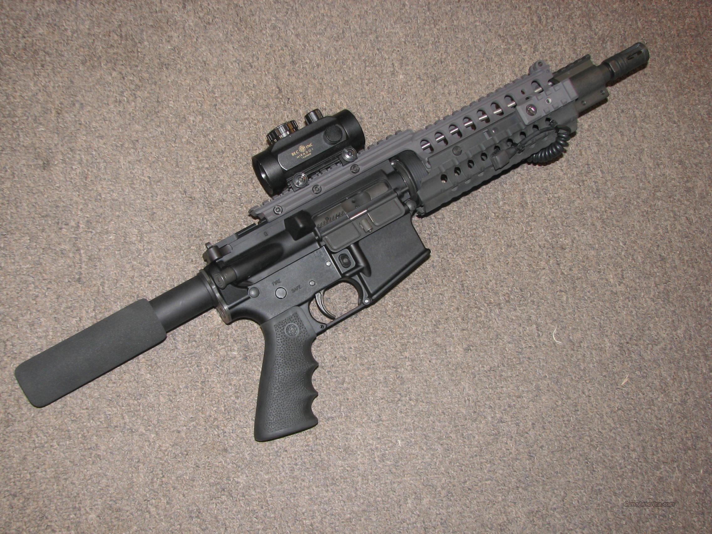 MEGA AR-15 PISTOL 5.56 NATO w/ RED ... for sale at Gunsamerica.com ...