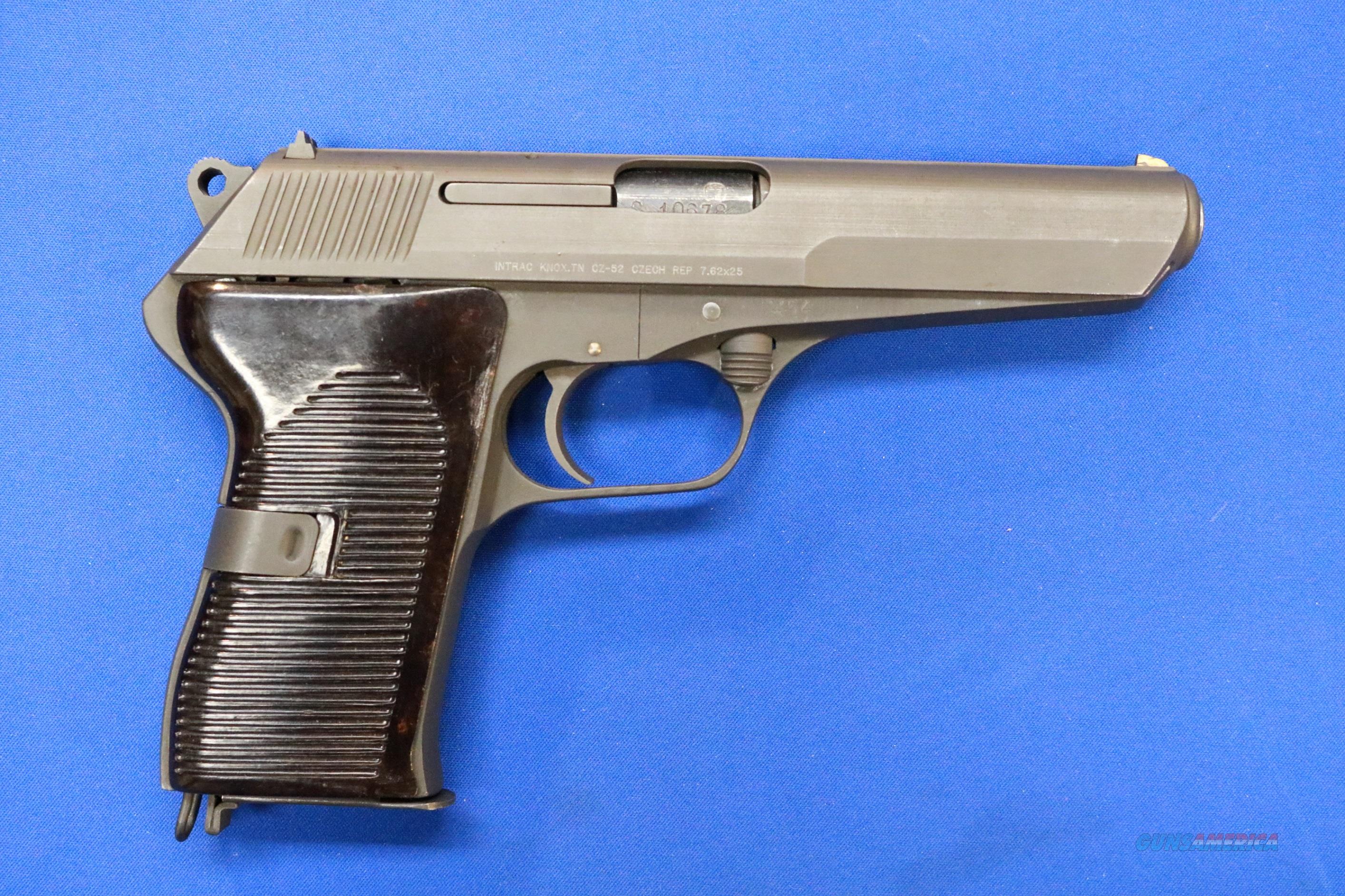 CZ MODEL 52 PISTOL 7.62x25 TOKAREV ... for sale at Gunsamerica.com ...