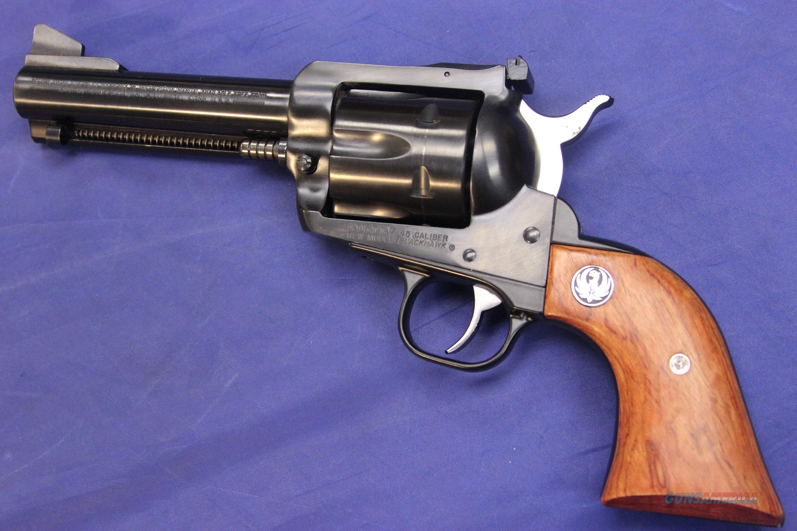 RUGER NEW MODEL BLACKHAWK .45 COLT ... for sale at Gunsamerica.com ...