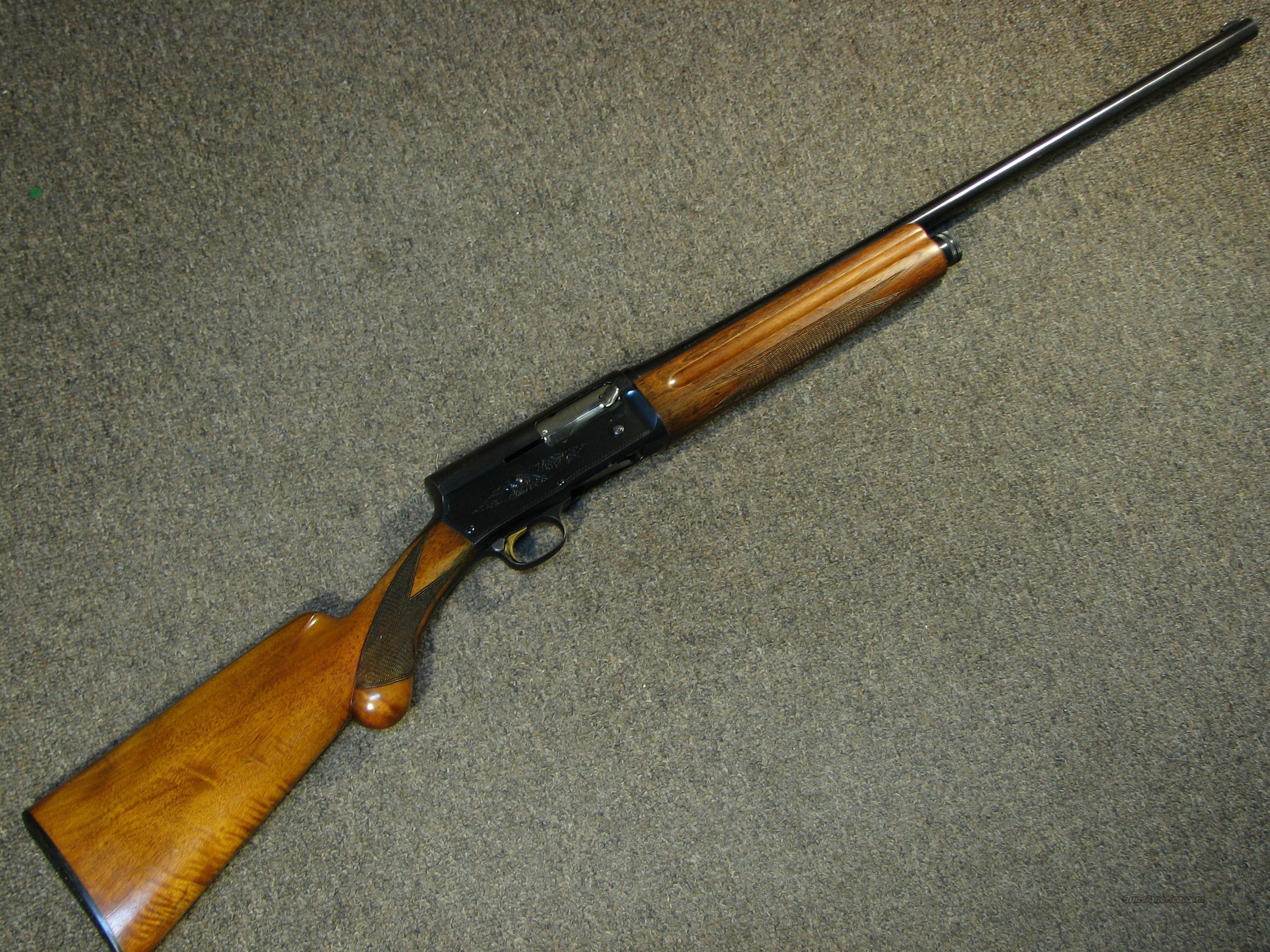 BELGIAN BROWNING A-5 20 GAUGE for sale at Gunsamerica.com: 925256149