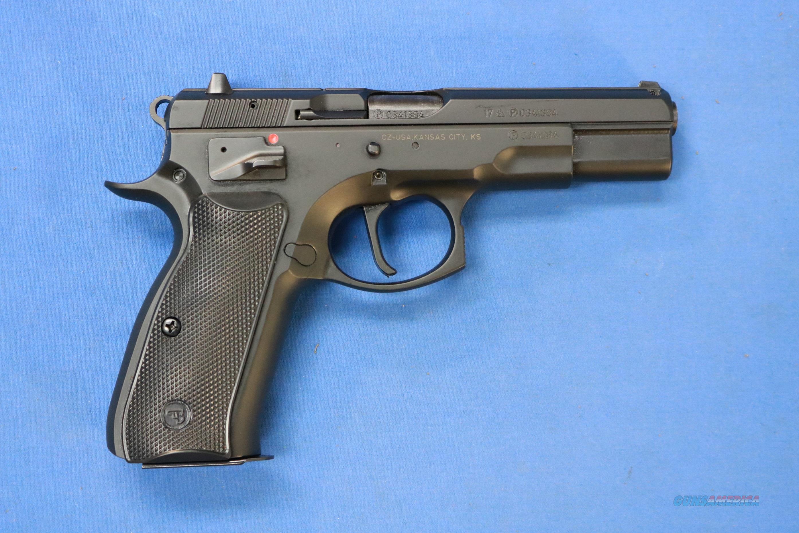 CZ 75B SA 9mm SINGLE ACTION ONLY W/... For Sale At Gunsamerica.com ...