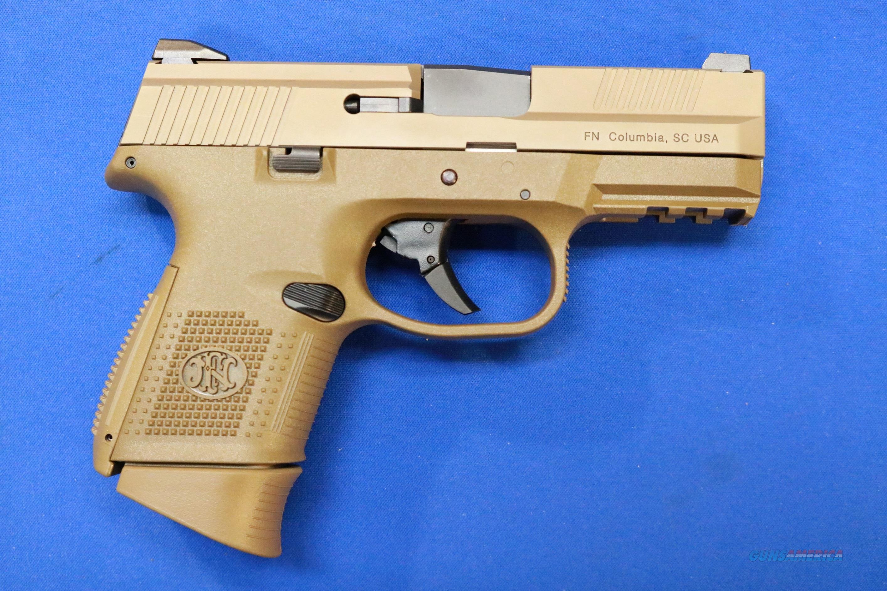 Fnh Usa Fns 9c Fde Fns9 Compact 9mm For Sale At