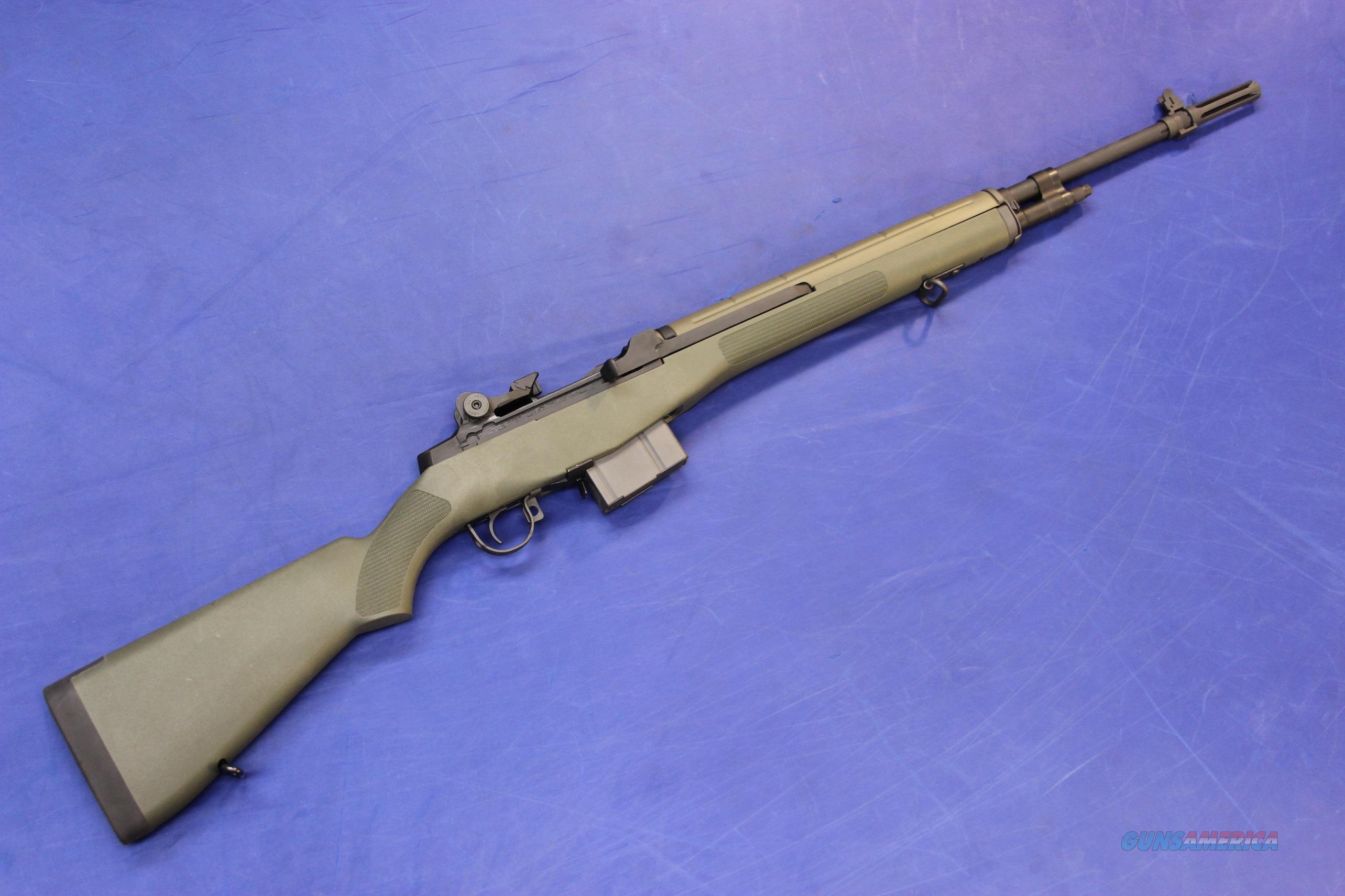 Springfield M1a Loaded Od Green 308 Like Nib For Sale