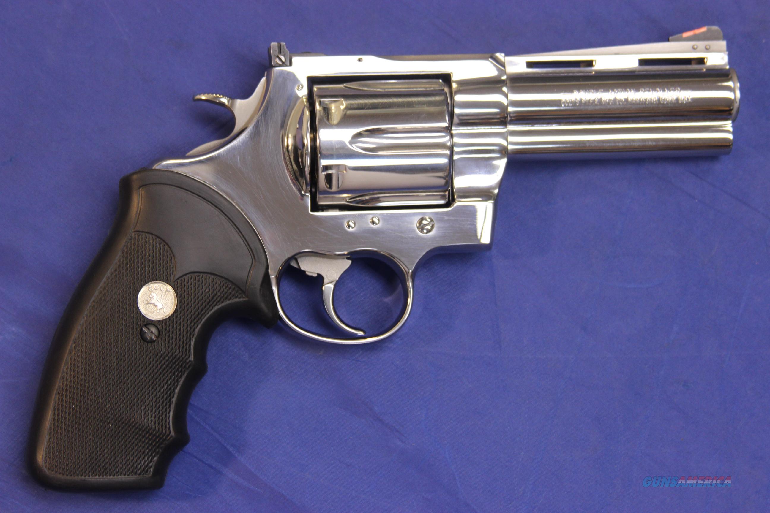 COLT ANACONDA HIGH POLISH STAINLESS .44 MAG 4